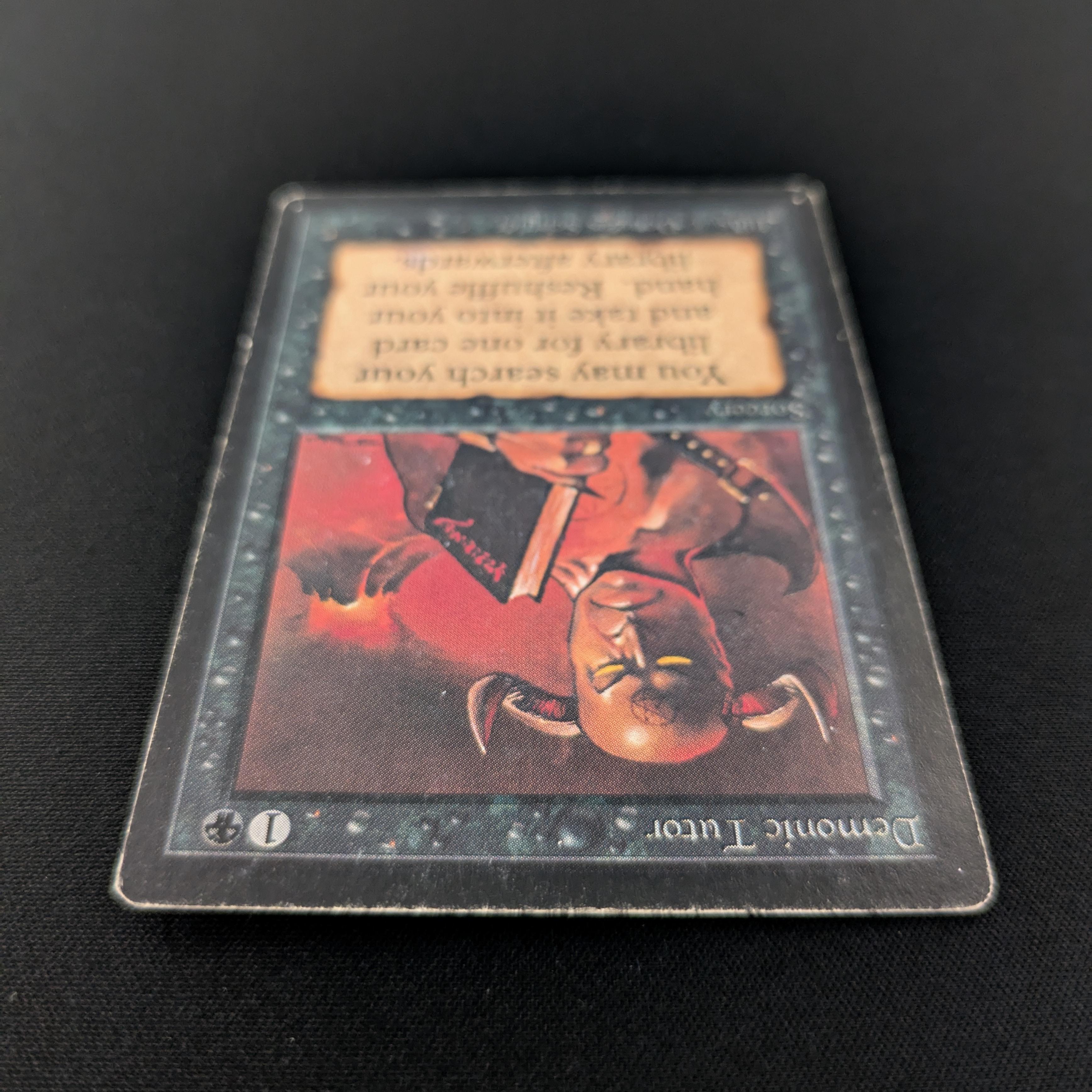 MTG Singles - Demonic Tutor - Beta - 