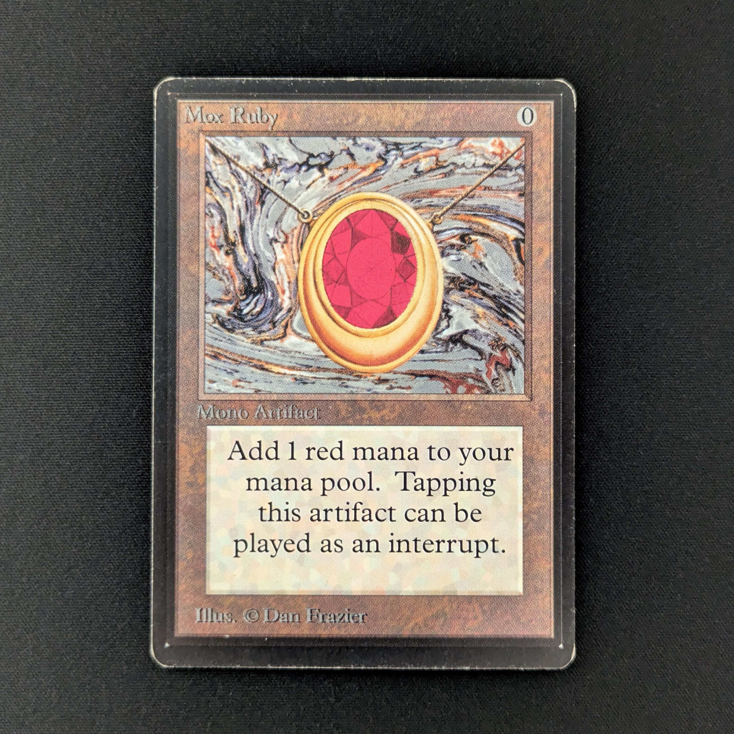 MTG Singles - Mox Ruby - Beta - 