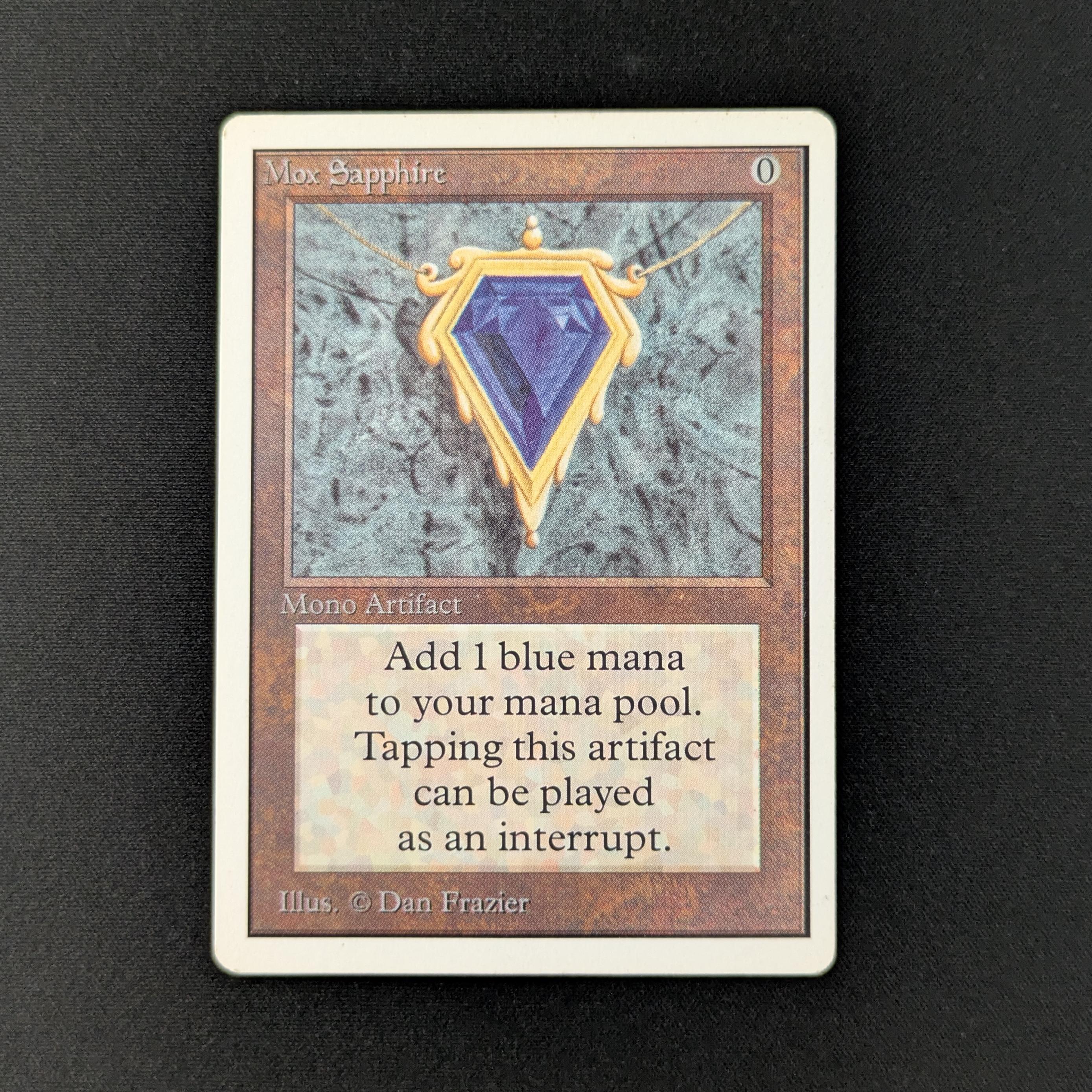 MTG Singles - Mox Sapphire - Unlimited - LP - 28097