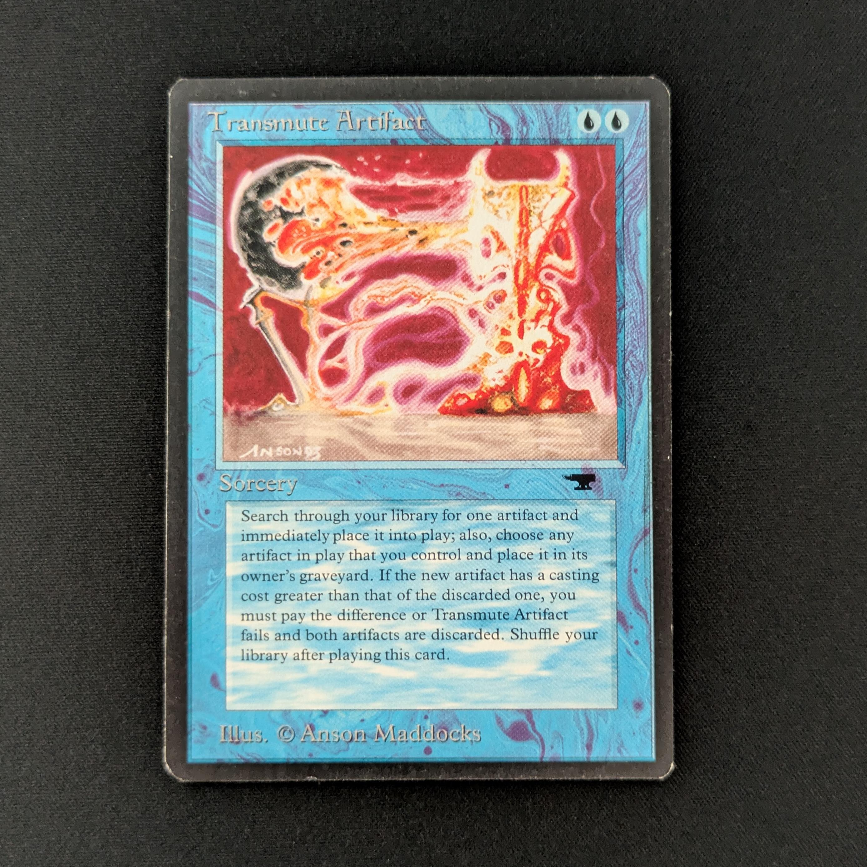 MTG Singles - Transmute Artifact - Antiquities - LP - 28113