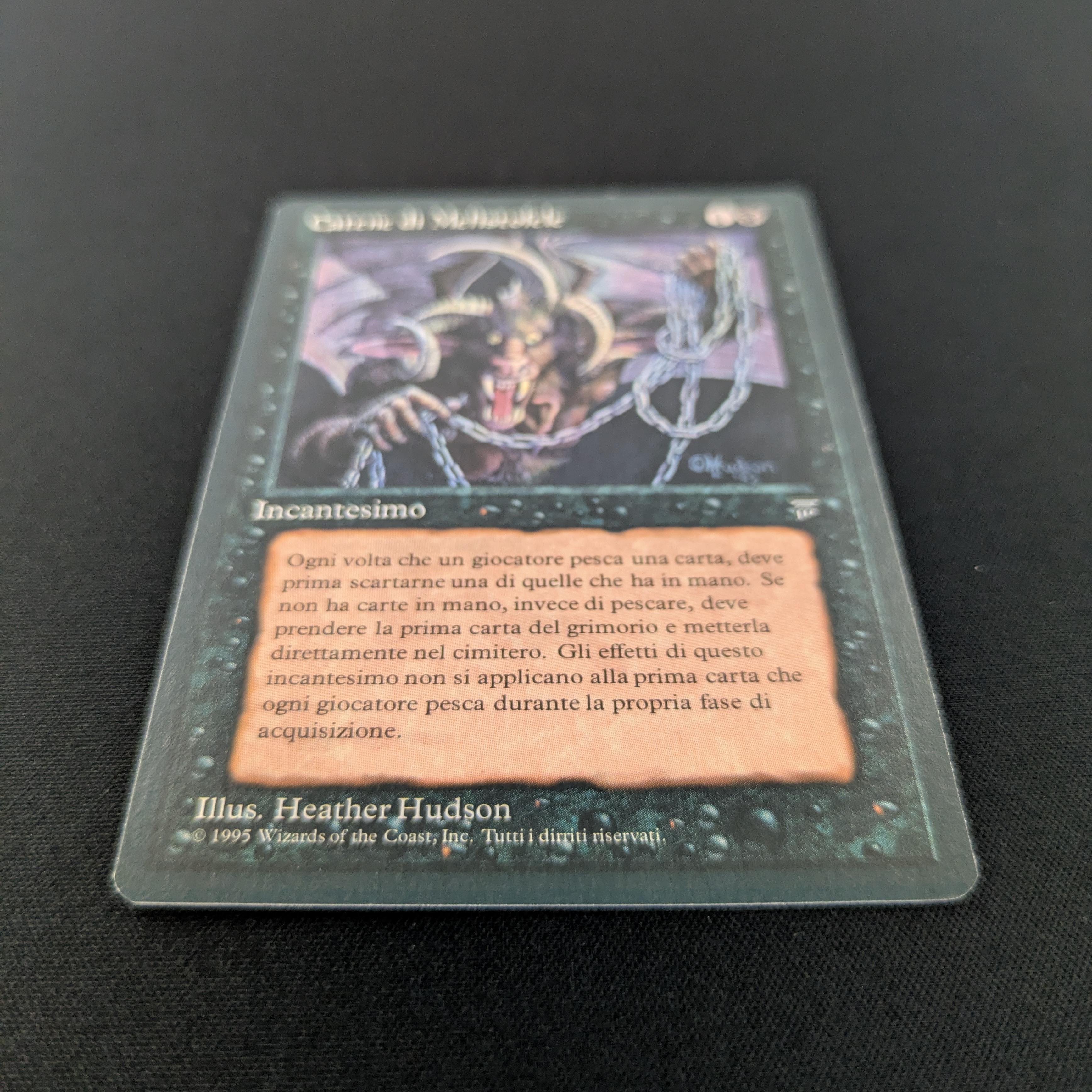 MTG chains of mephistopheles 伊語版 Chains of Mephistopheles MTG - Masters Edition #63 (English