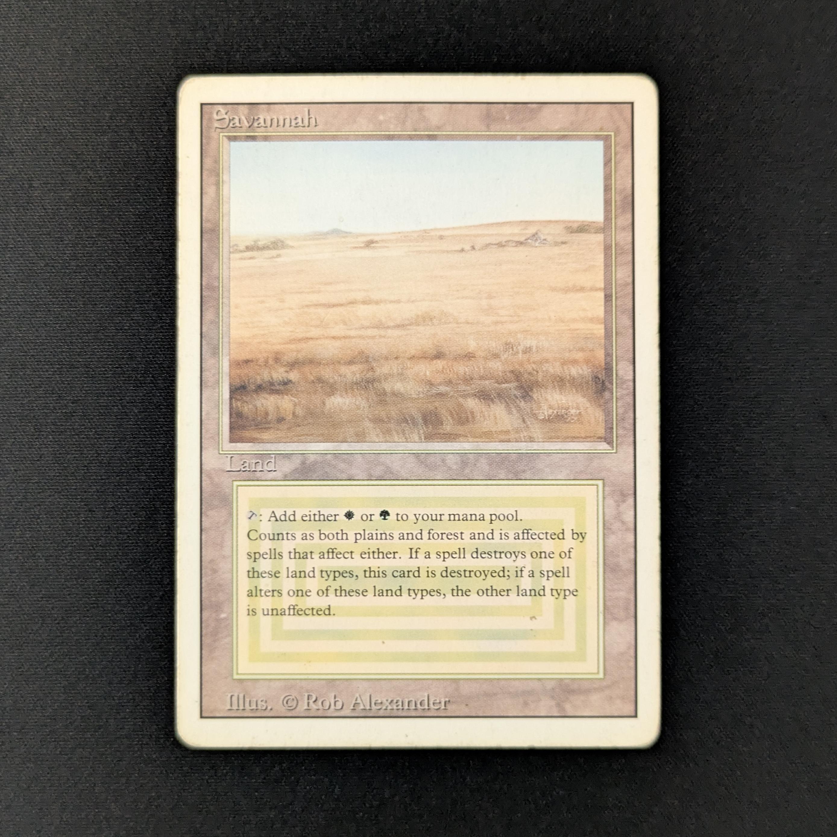 MTG Singles - Savannah - Revised - PL - 28133