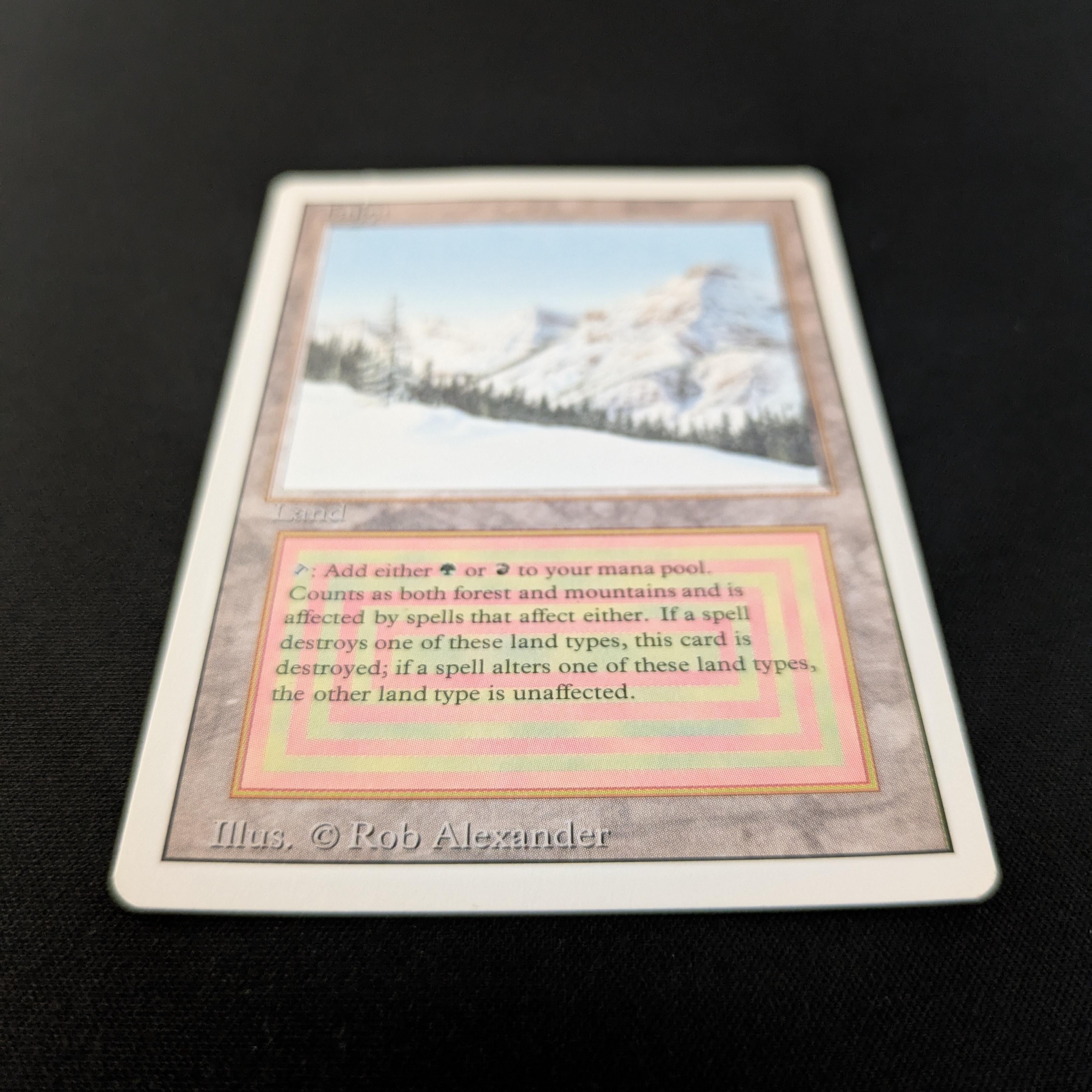 MTG Singles - Taiga - Revised - 