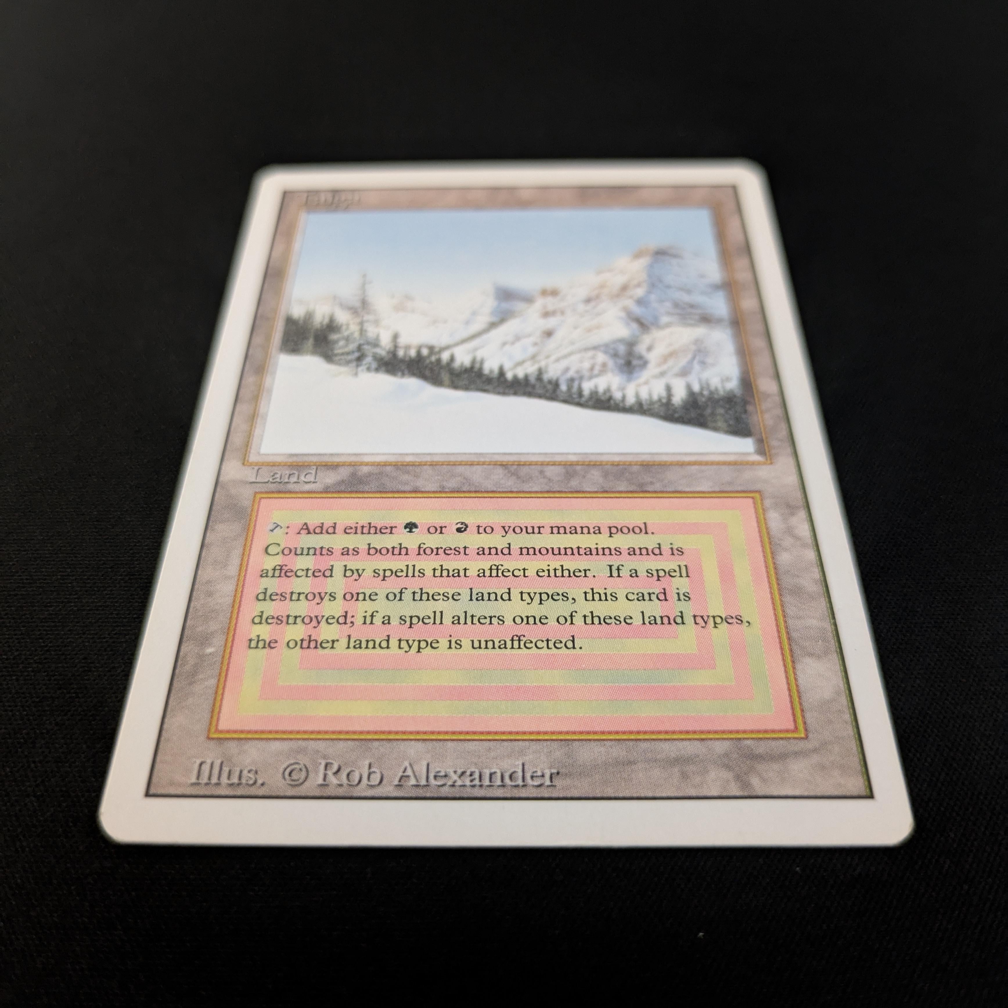 MTG Singles - Taiga - Revised - 