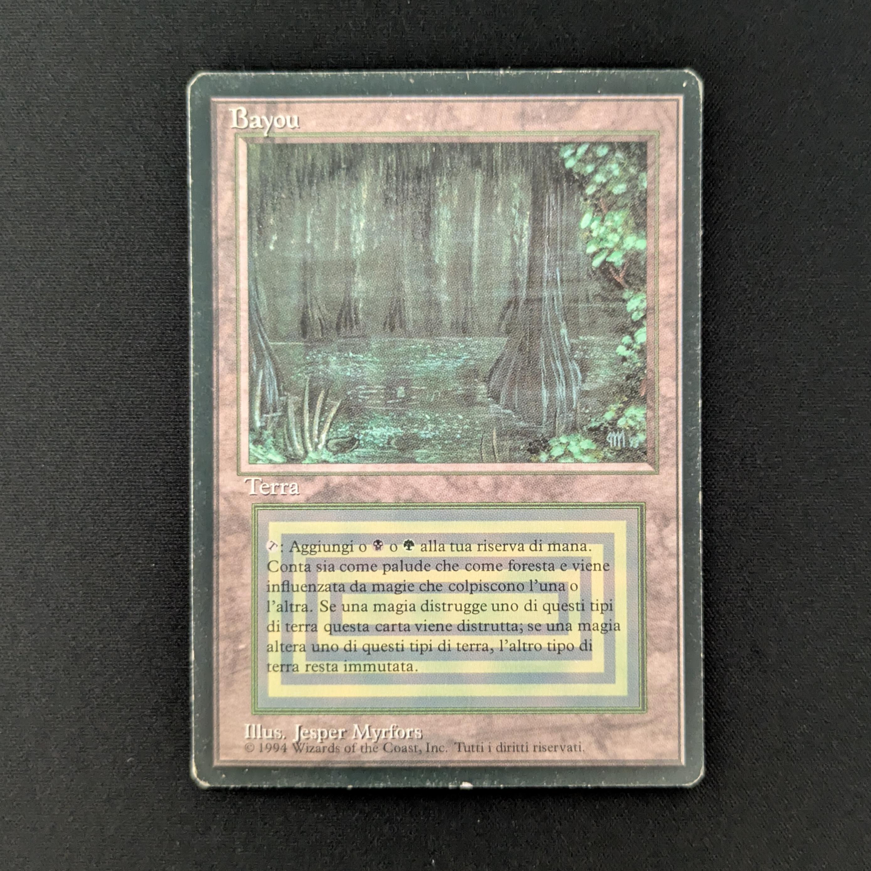 MTG Singles - Bayou - Foreign Black Bordered - 