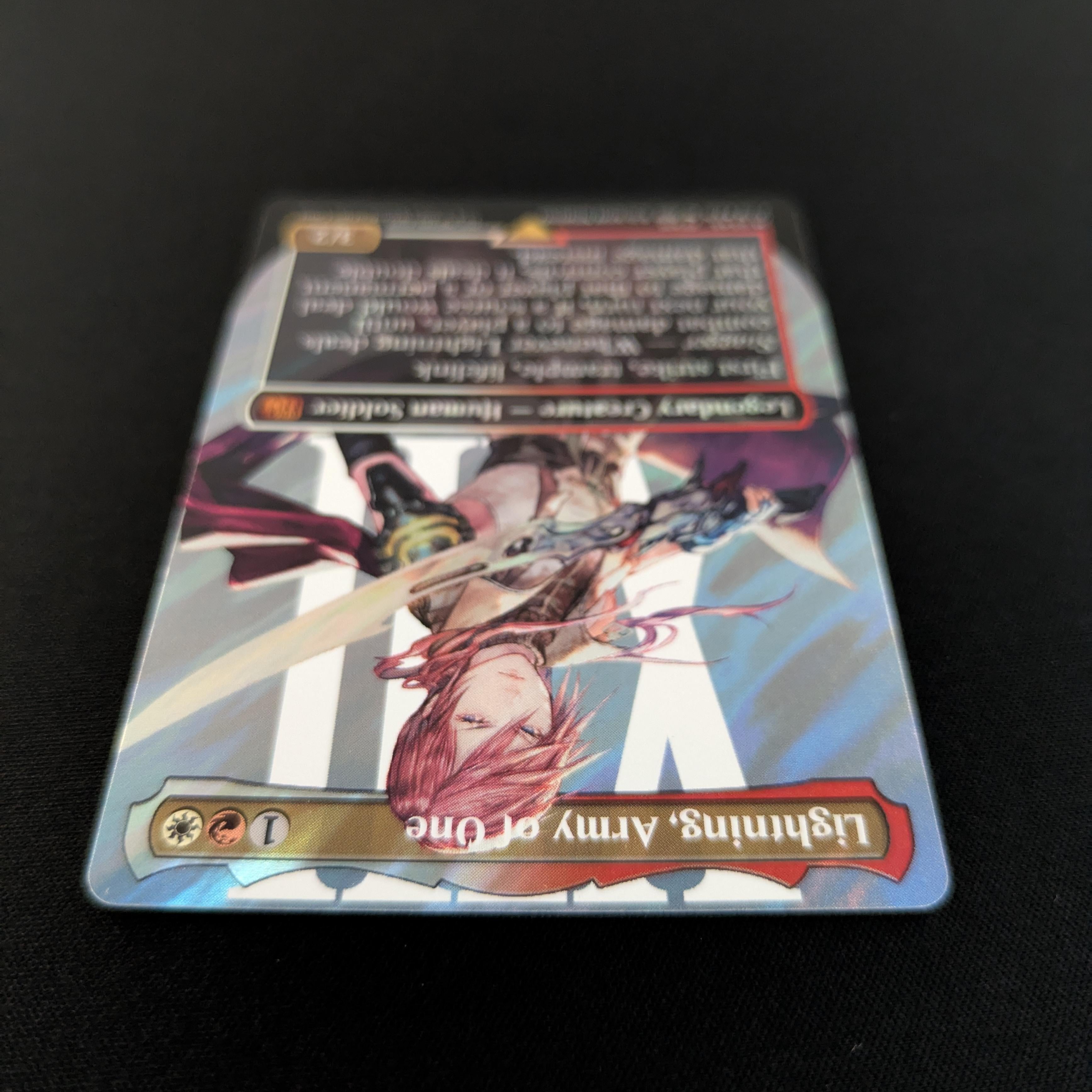 MTG Singles - [FOIL] Lightning, Army of One (Surge Foil) - Magic the Gathering: Final Fantasy - Extras - NM - 