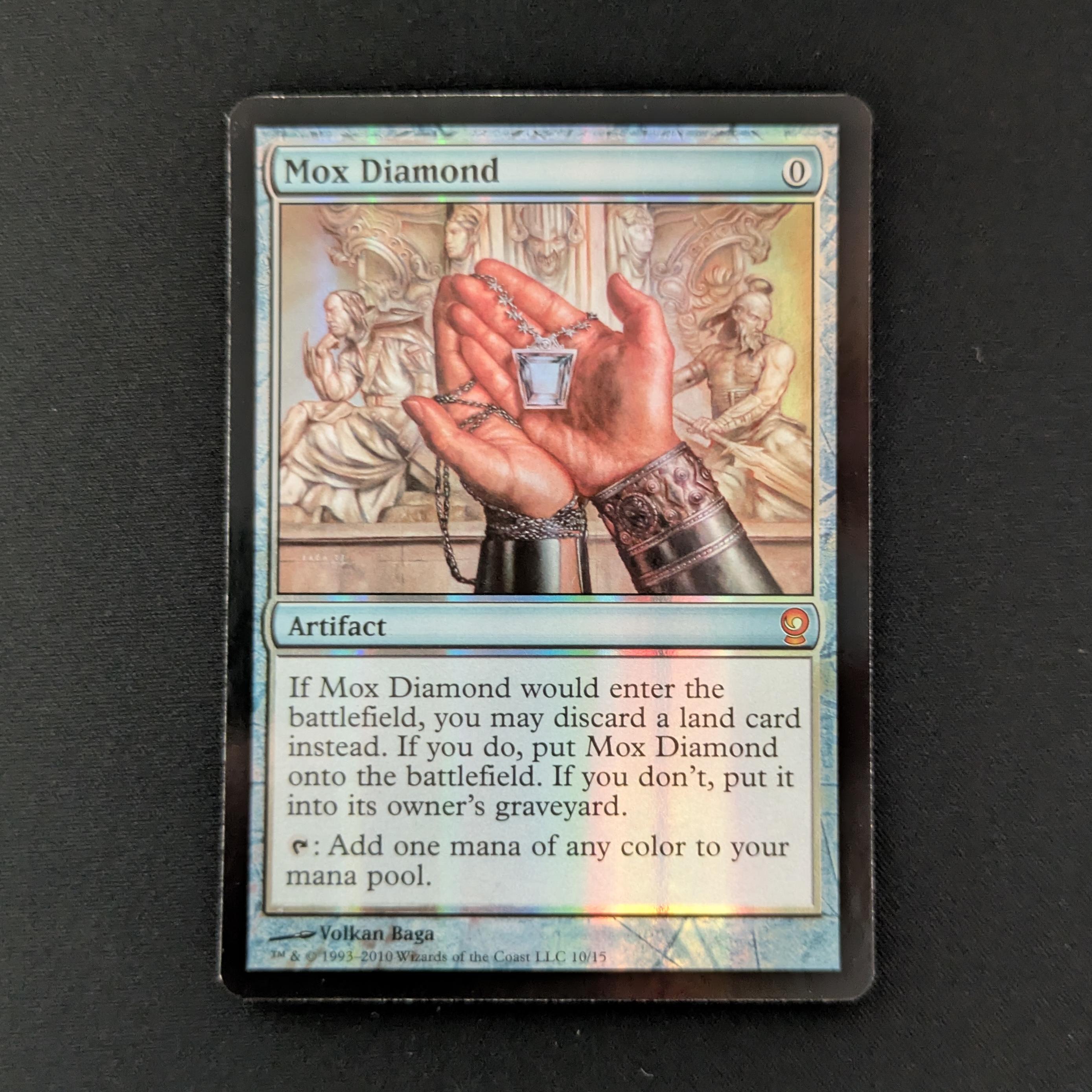 MTG Singles - [FOIL] Mox Diamond - From the Vault: Relics - EX - 