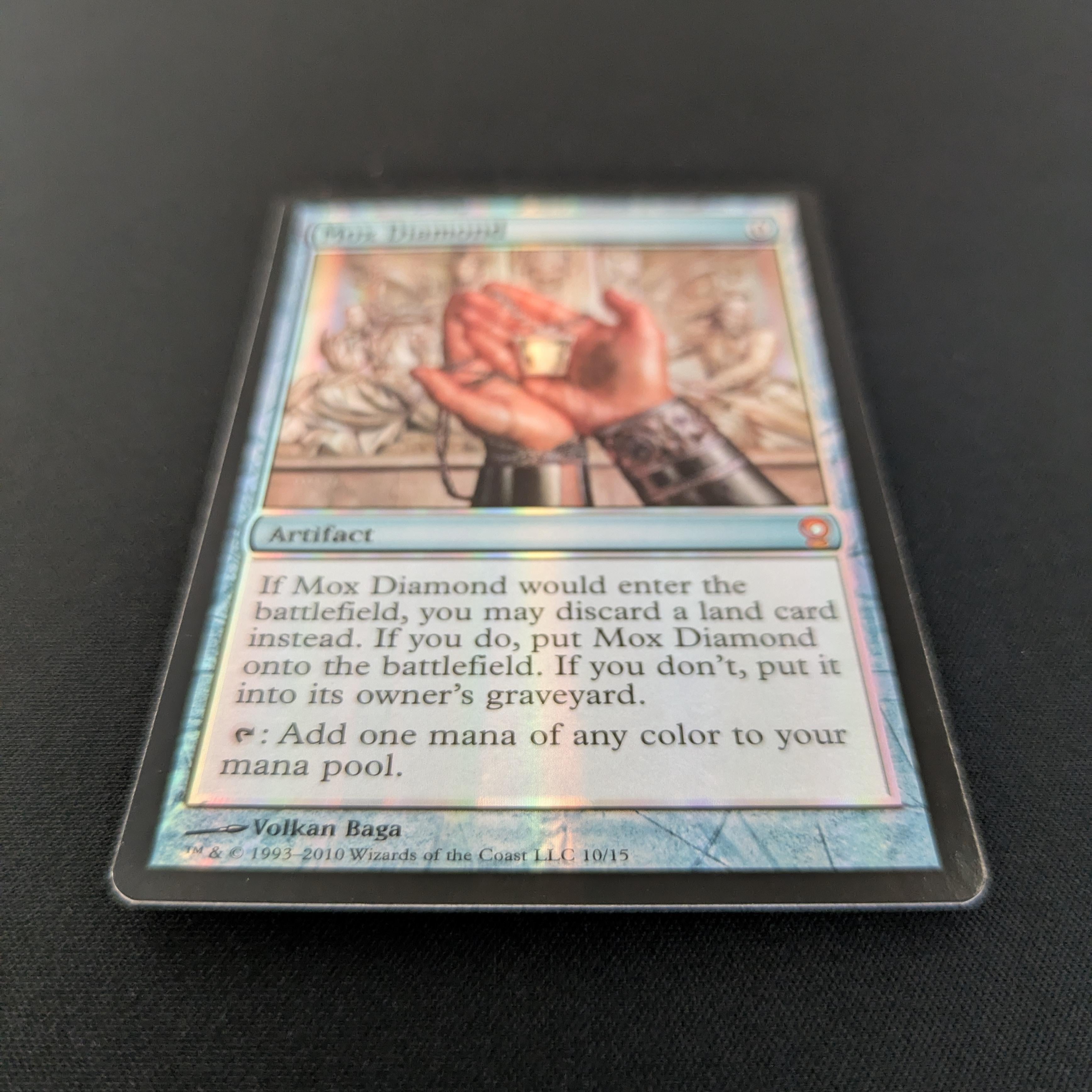 MTG Singles - [FOIL] Mox Diamond - From the Vault: Relics - EX - 