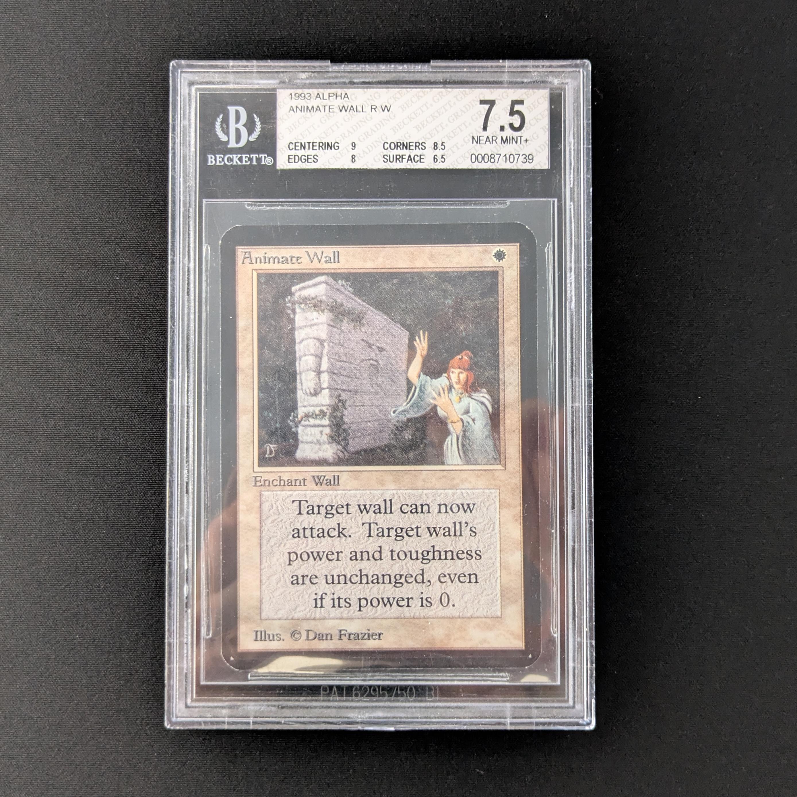 MTG Singles - Animate Wall - Alpha - BGS 7.5 - 28190