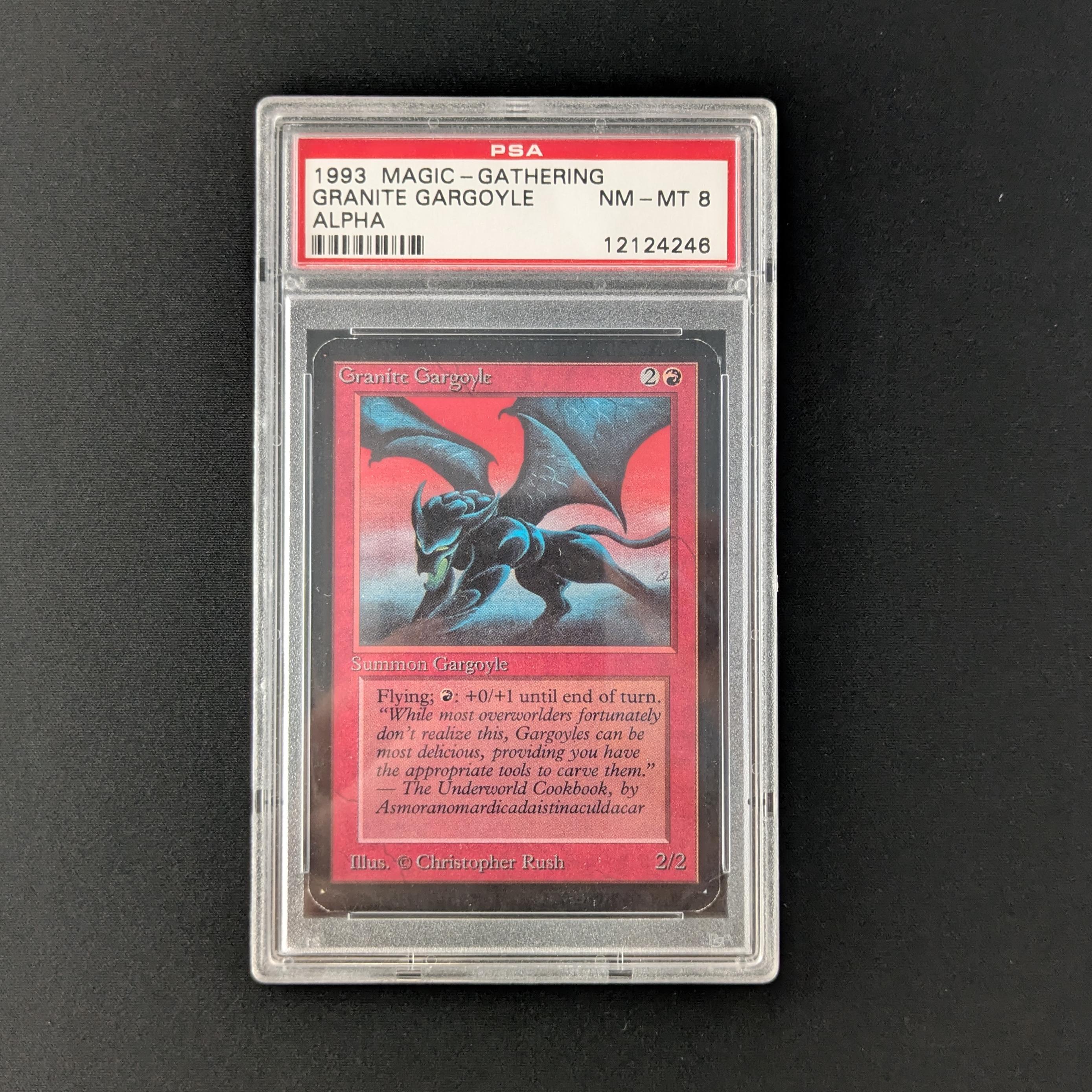 Granite Gargoyle - Alpha - English - PSA 8