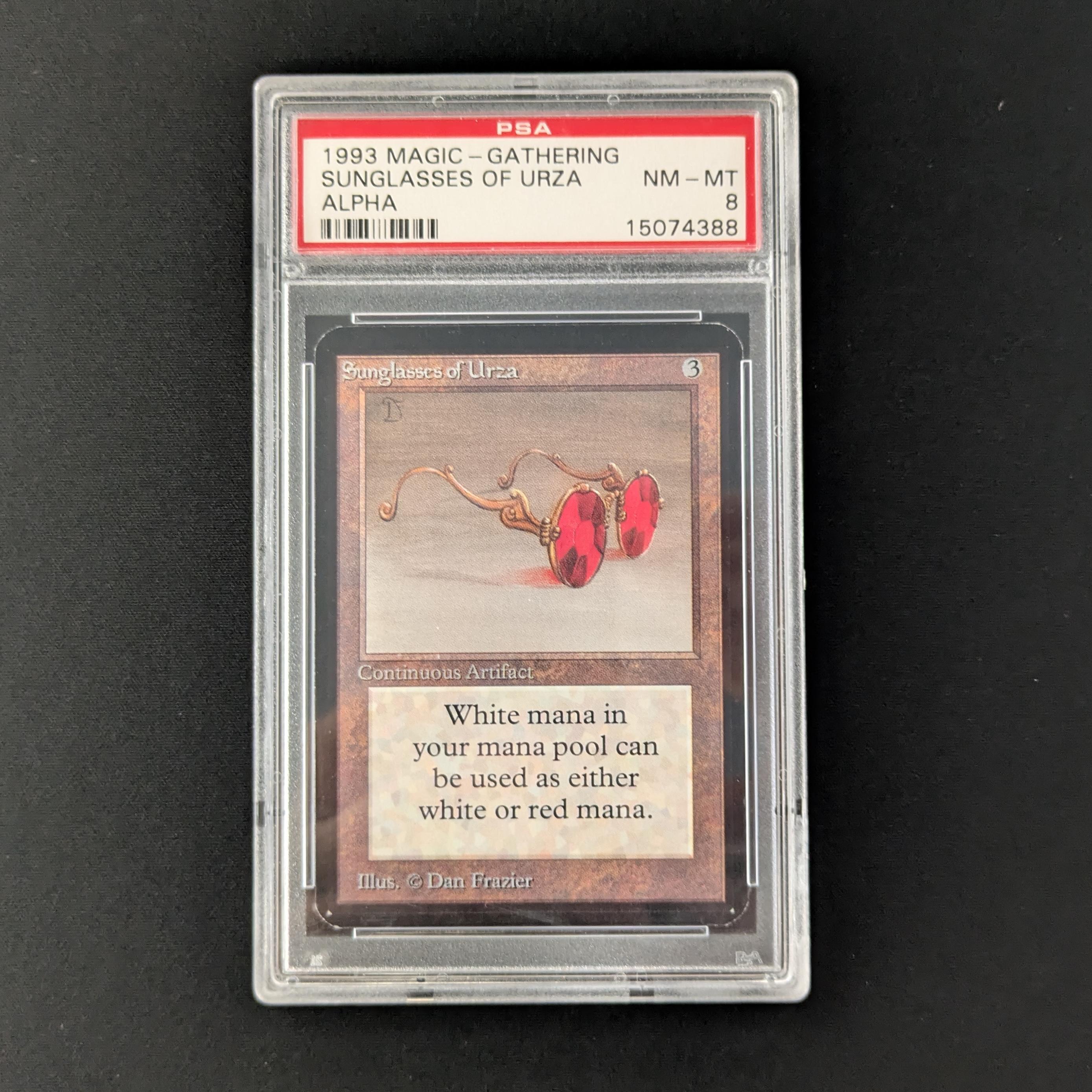 MTG Singles - Sunglasses of Urza - Alpha - PSA 8 - 28209