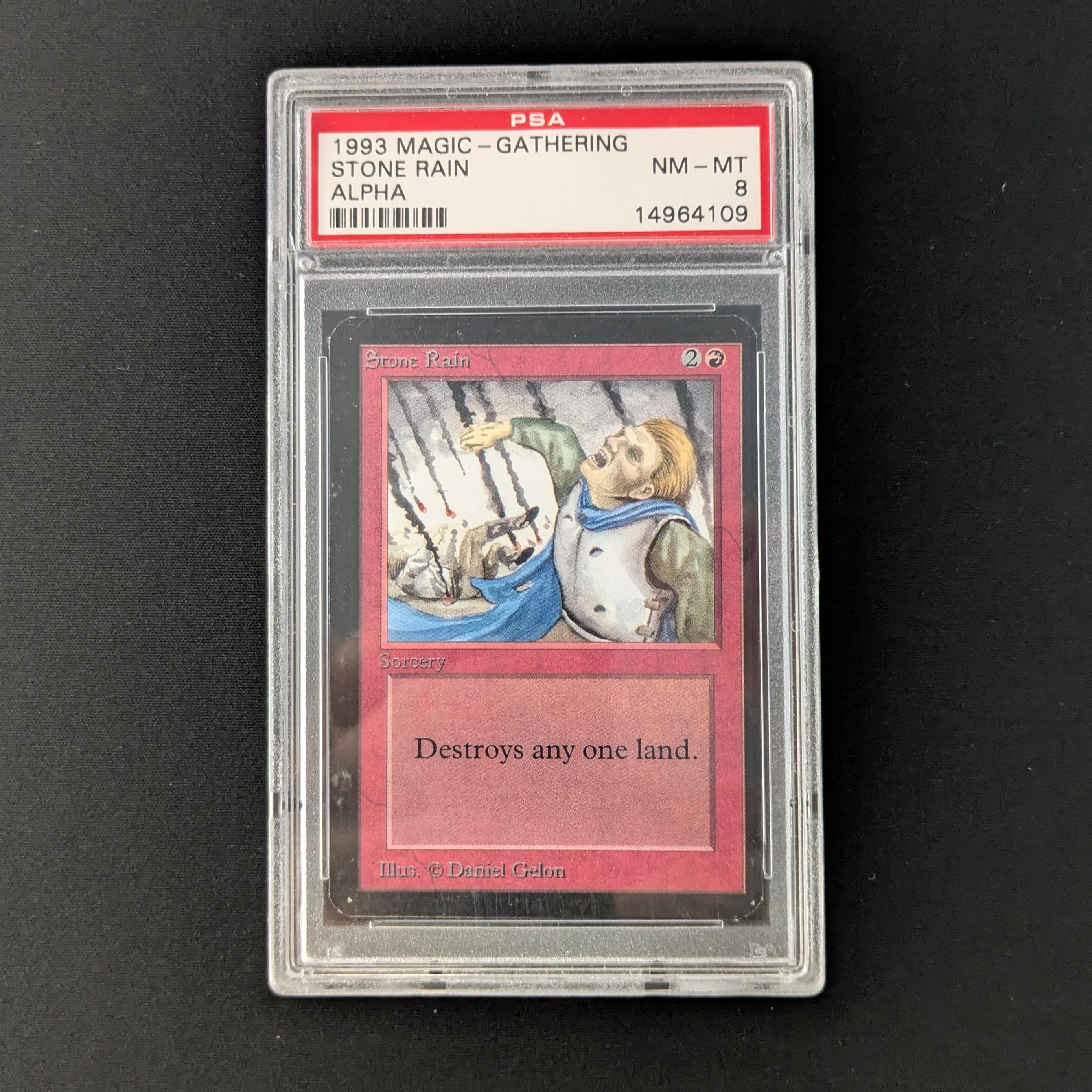 Stone Rain - Alpha - PSA 8