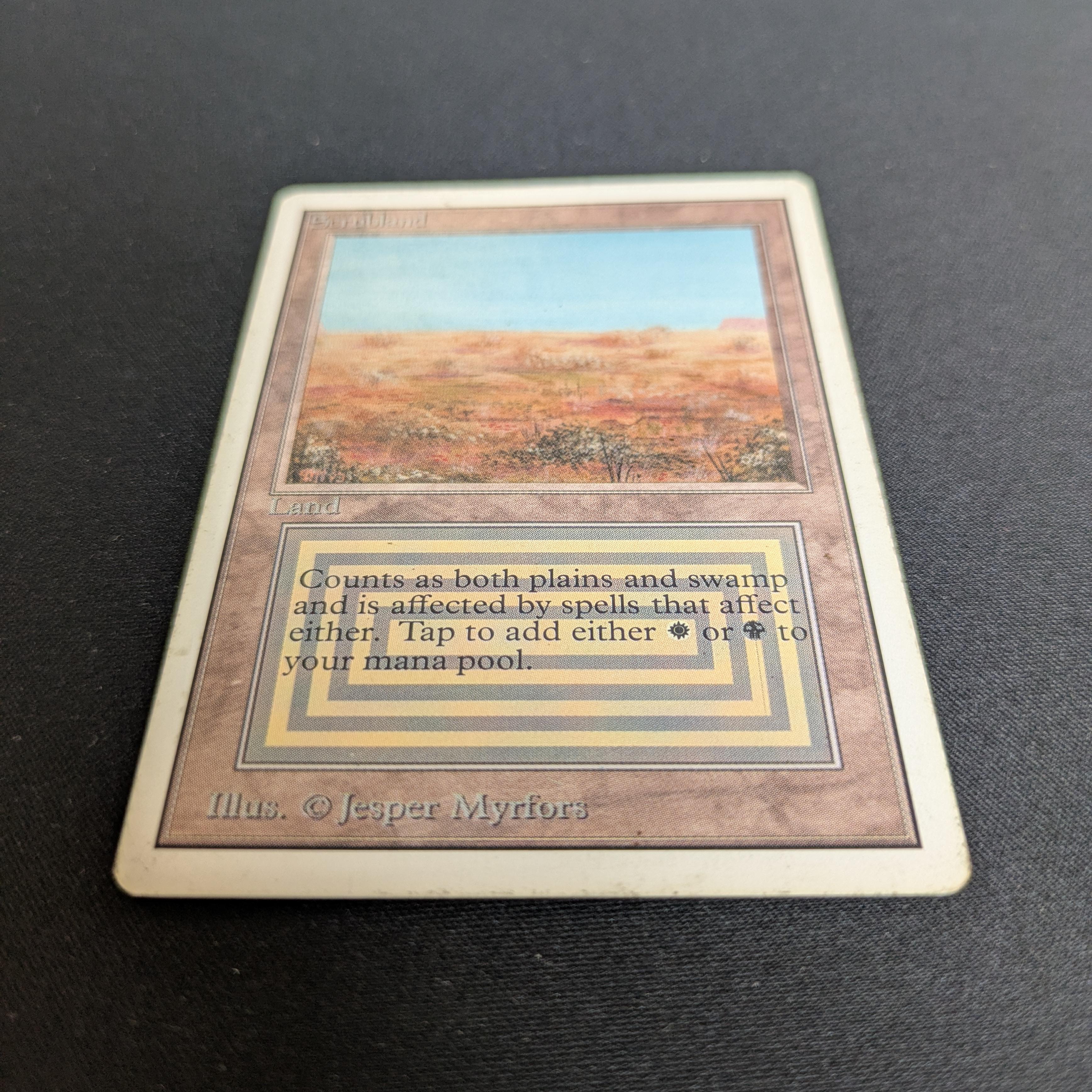 MTG Singles - Scrubland - Unlimited - 