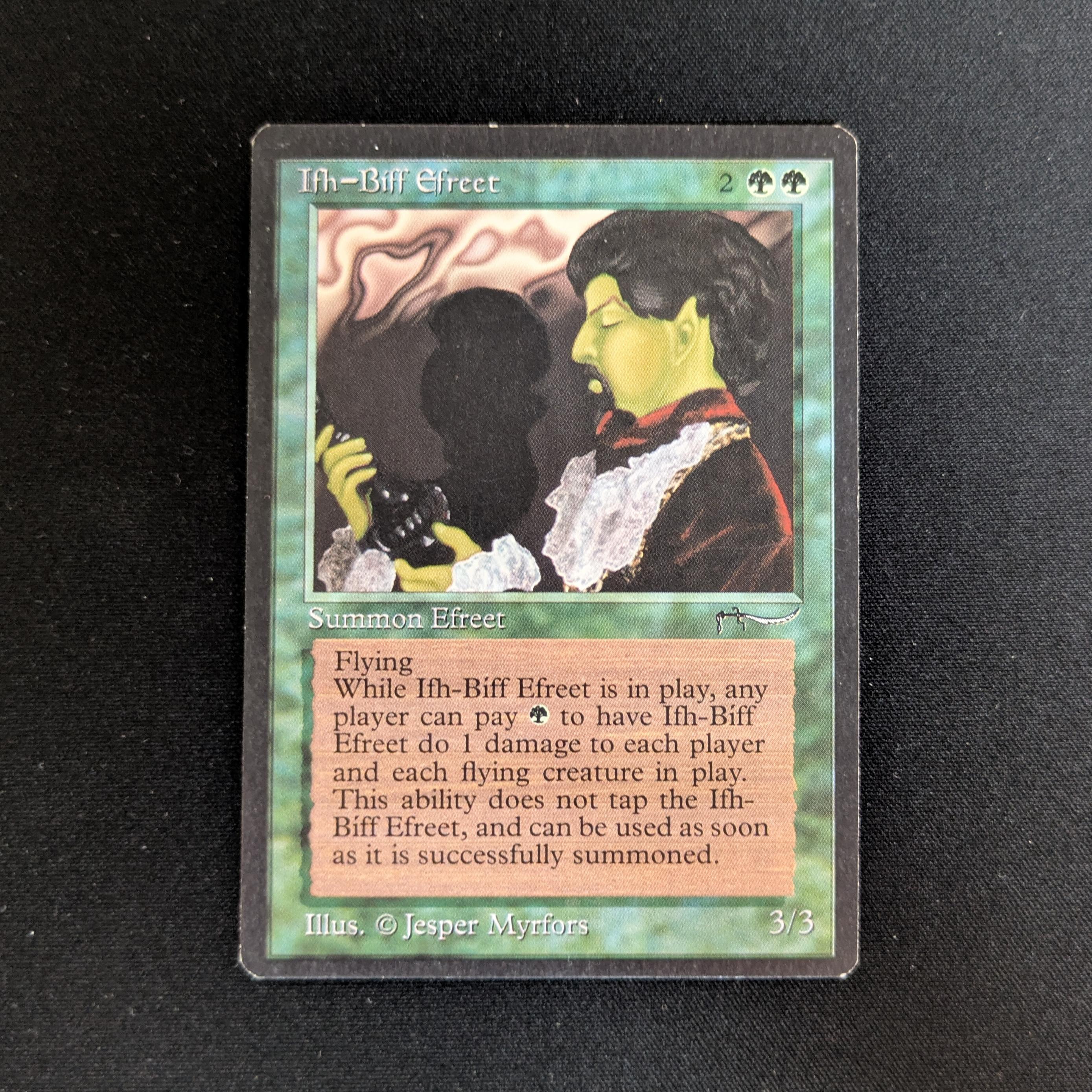 MTG Singles - Ifh-Biff Efreet - Arabian Nights - GD - 28246