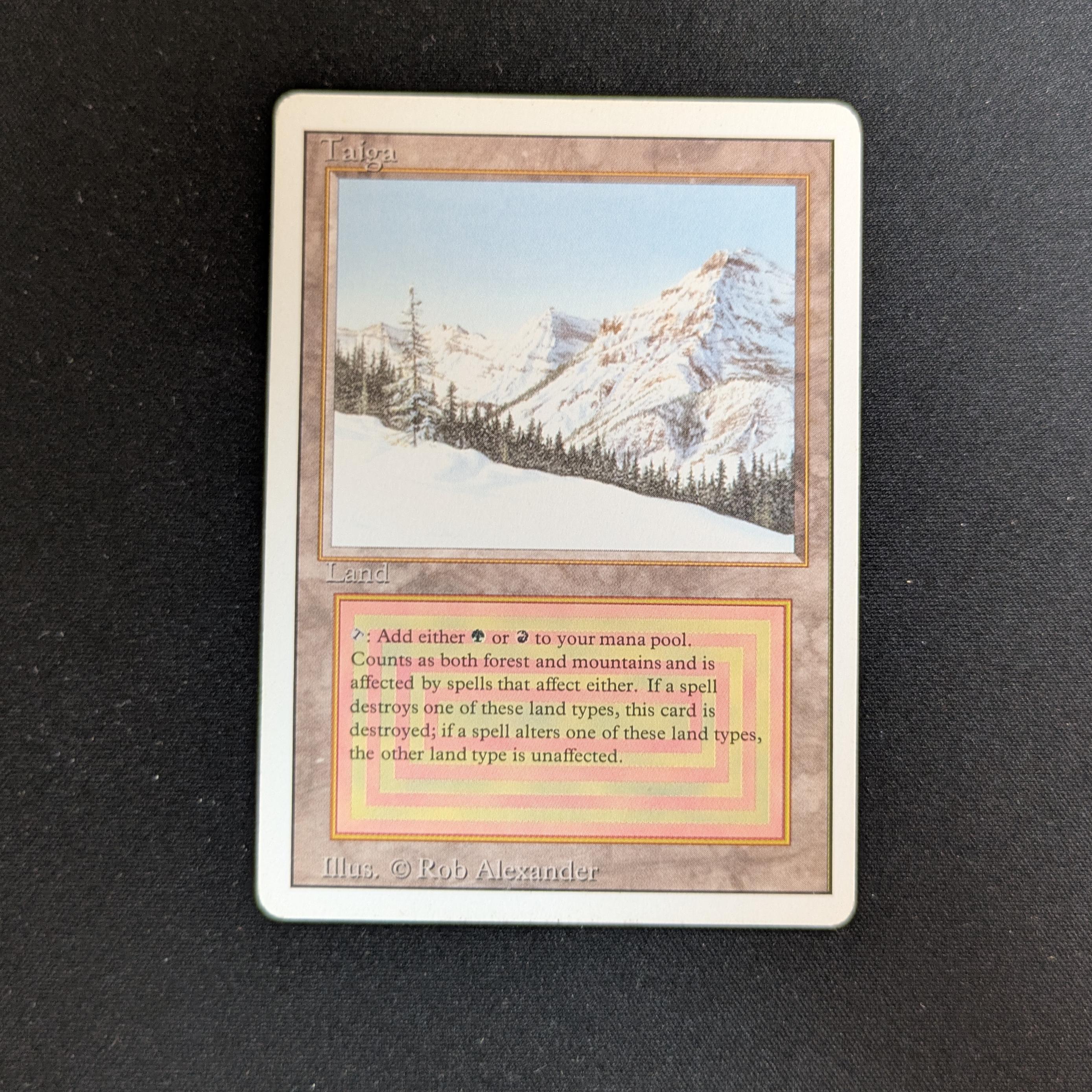 MTG Singles - Taiga - Revised - LP - 28271
