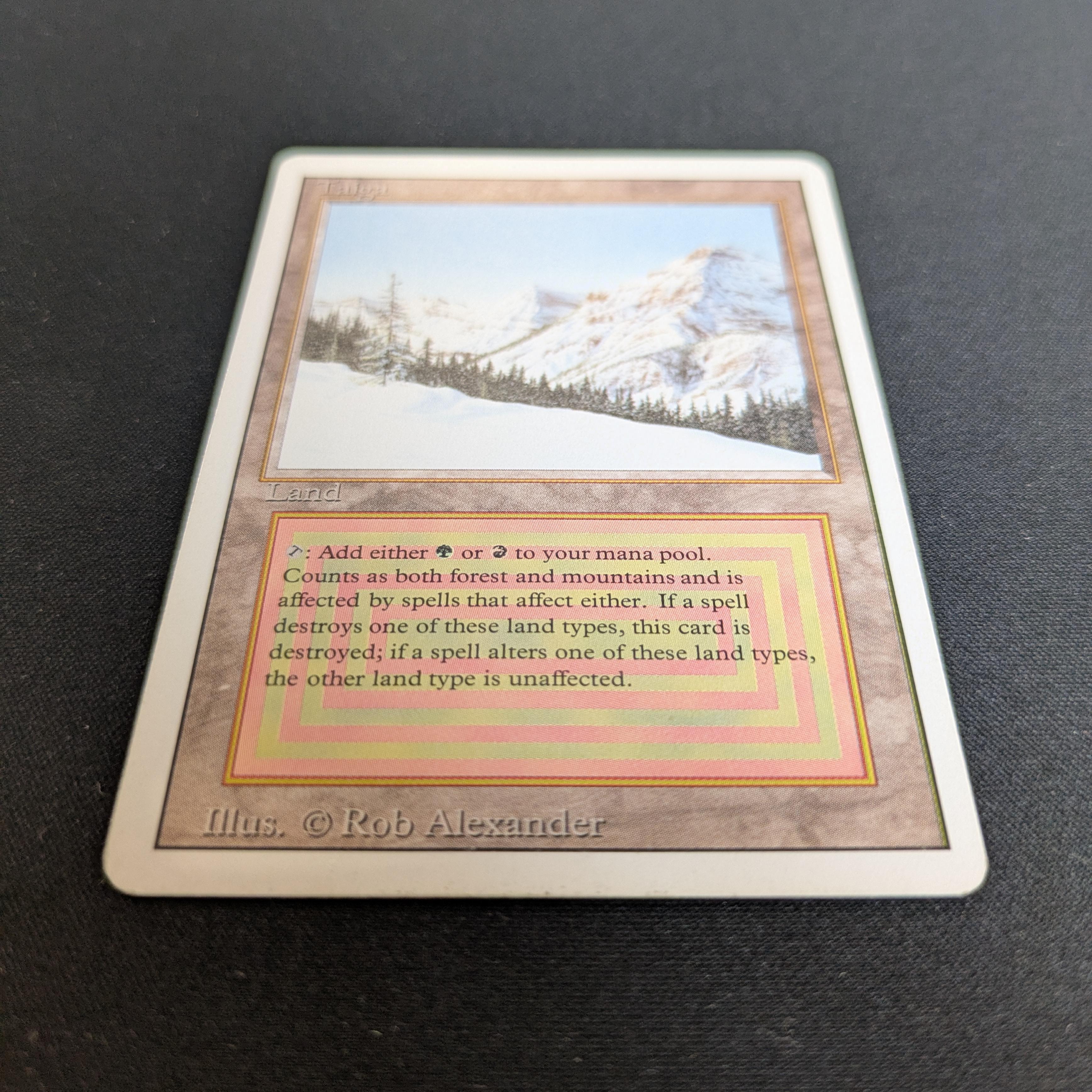 MTG Singles - Taiga - Revised - 