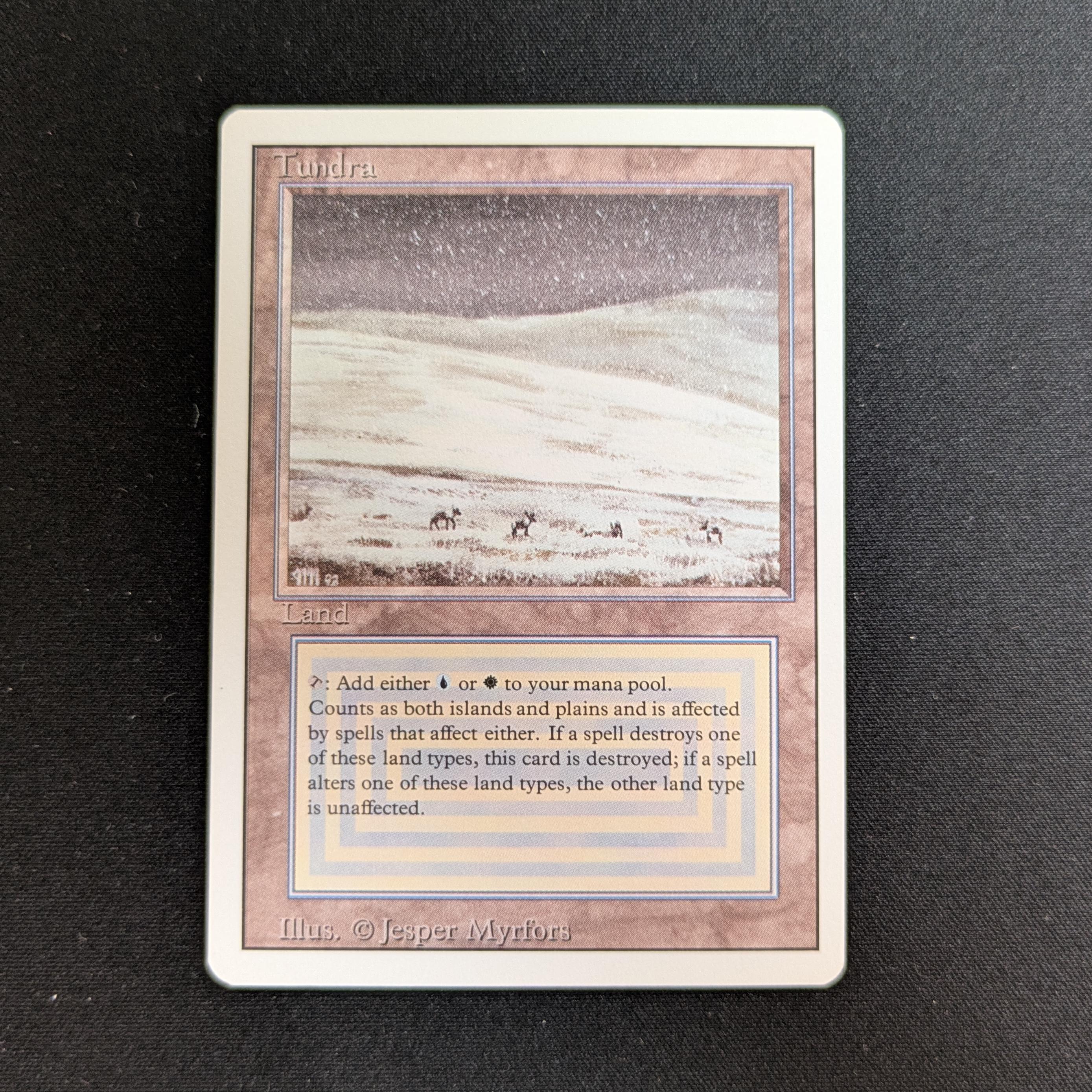 MTG Tundra② Tundra MTG - Masters Edition IV #255 (English) | Magic: The