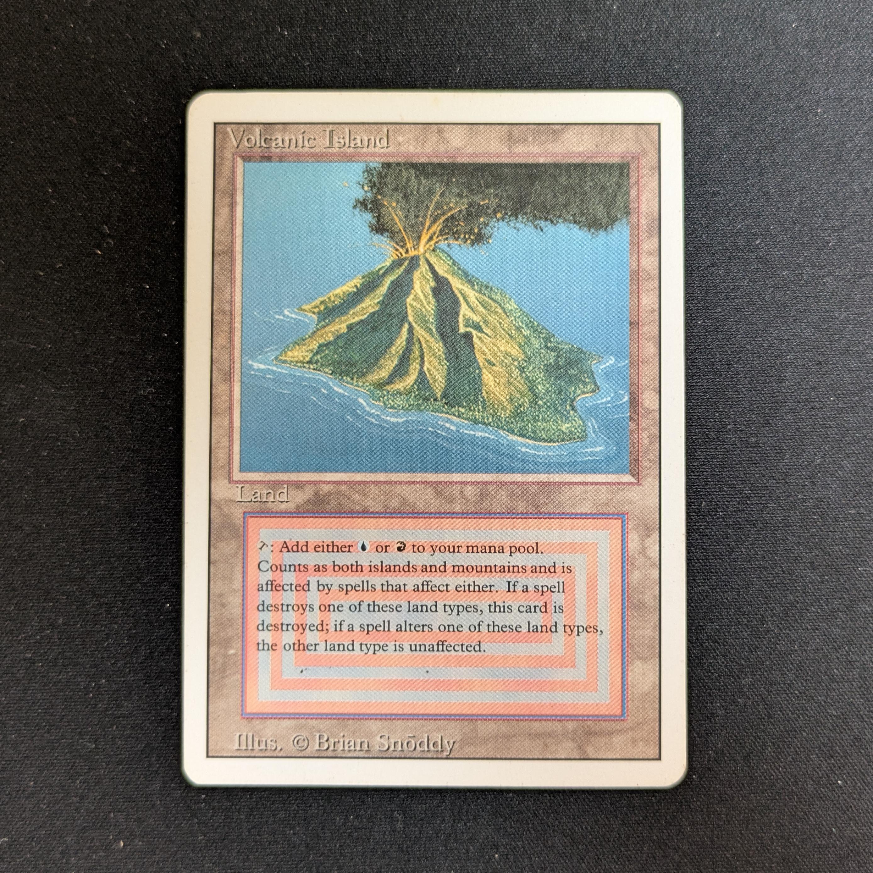 MTG Singles - Volcanic Island - Revised - LP - 28291
