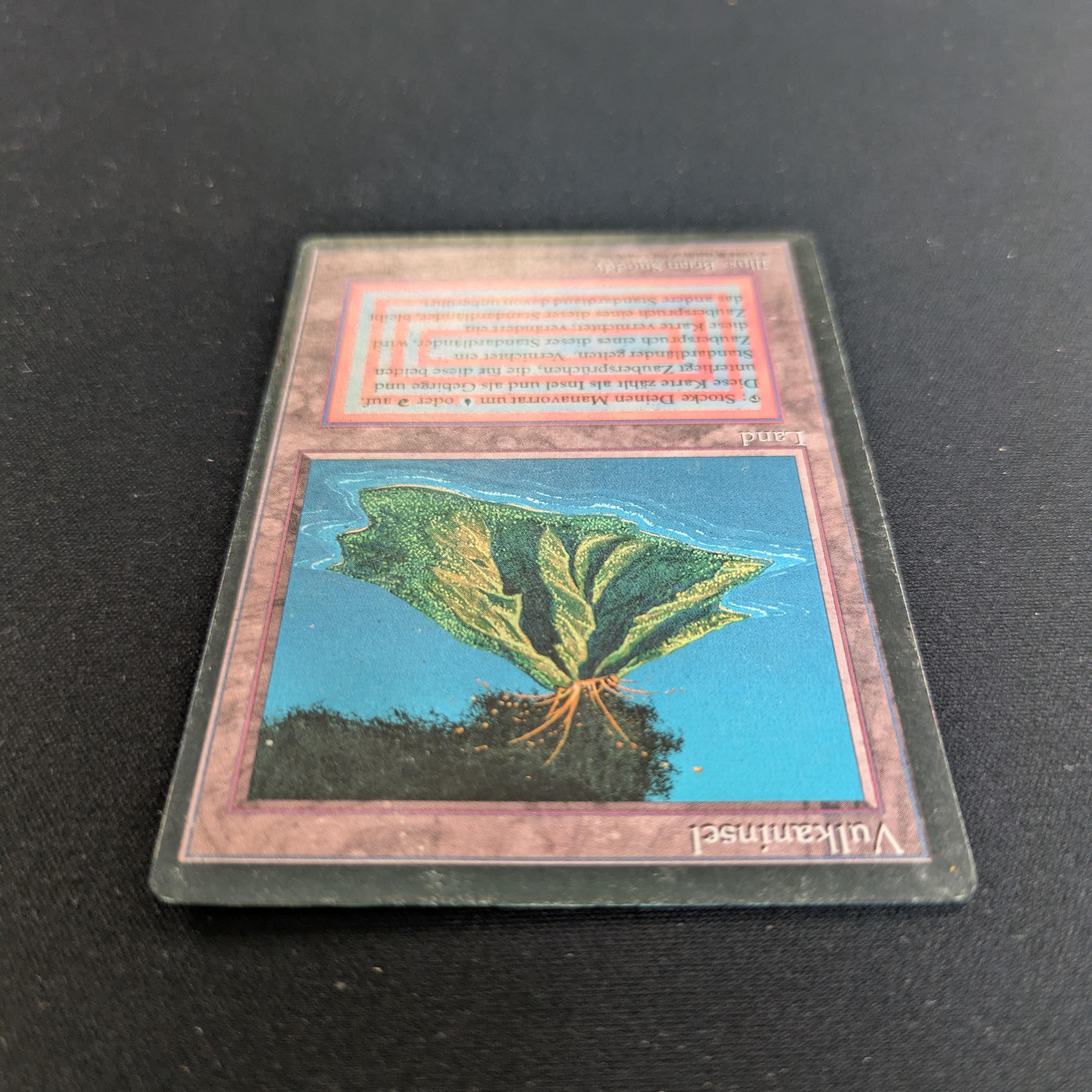 MTG Singles - Volcanic Island - Foreign Black Bordered - 