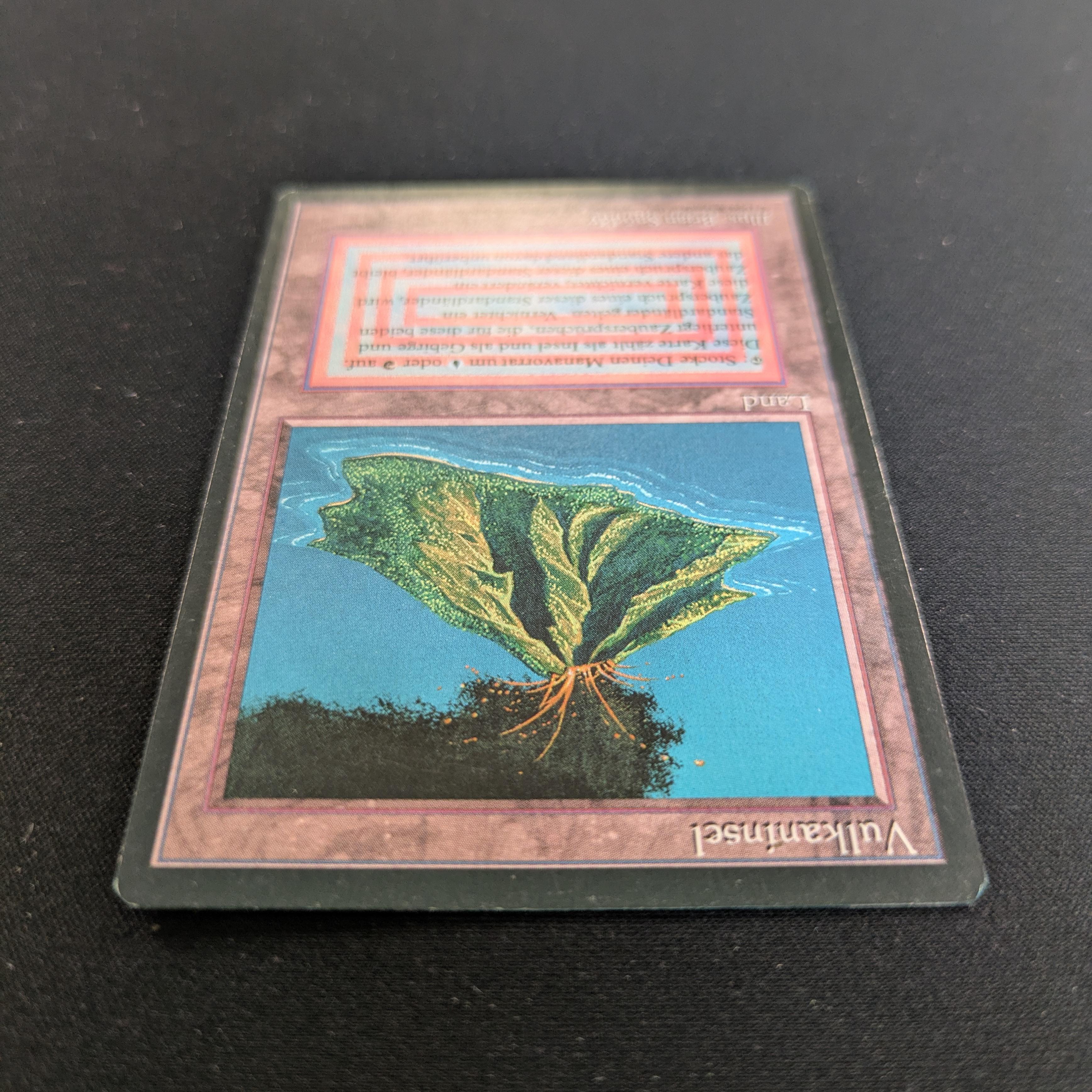 MTG Singles - Volcanic Island - Foreign Black Bordered - 