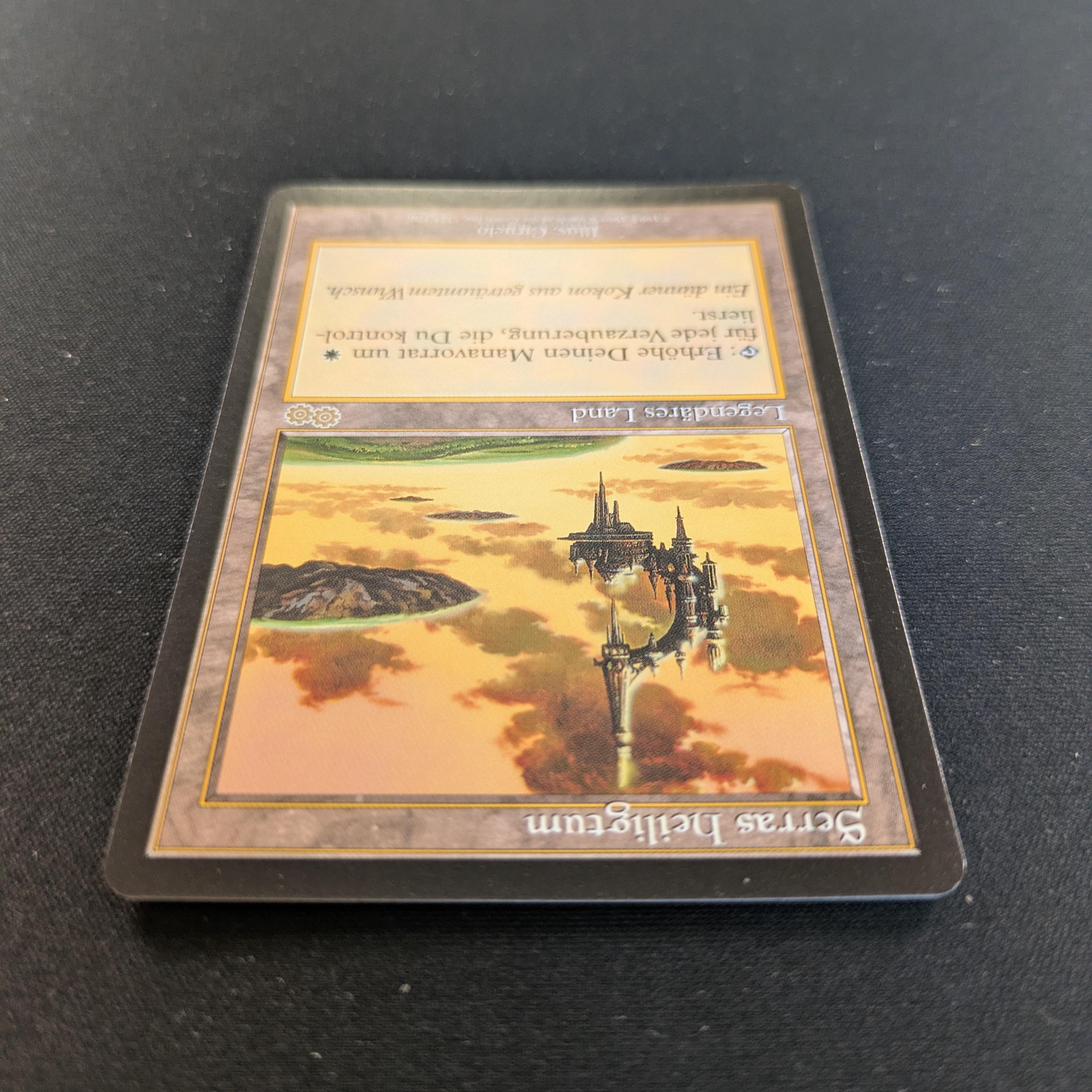 Serra's Sanctum (USG：英) Serra's Sanctum Foil from Urza's Saga (USG) MTG Proxy