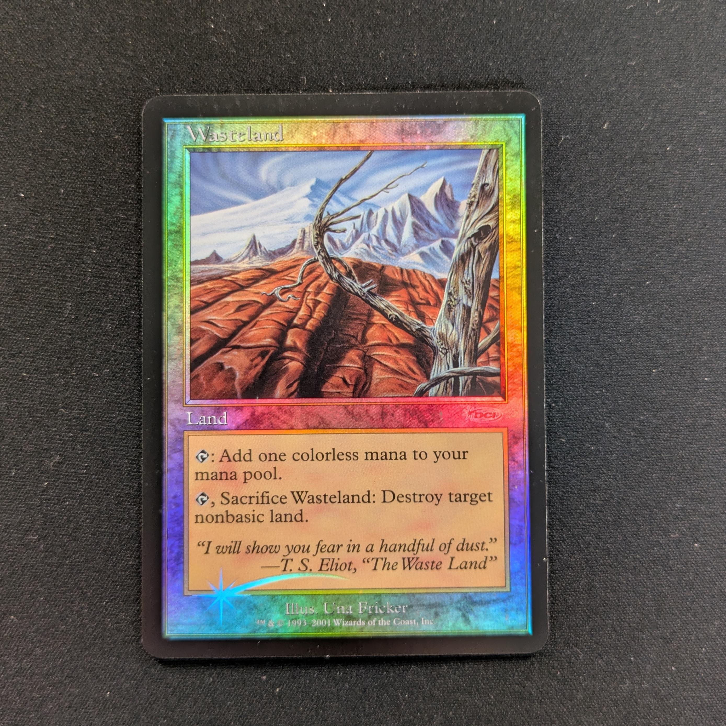 MTG Singles - [FOIL] Wasteland - Player Rewards Promos - EX - 