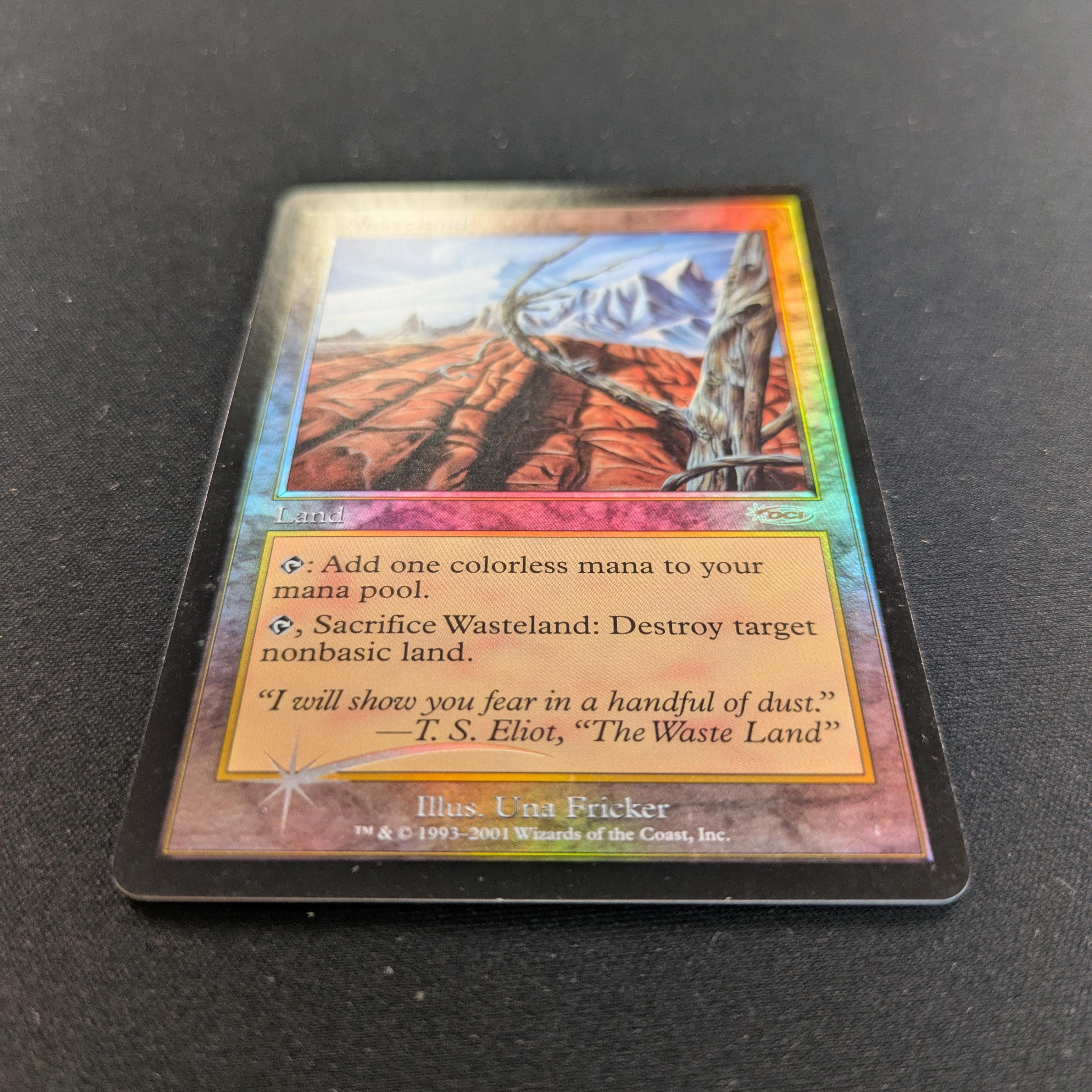 MTG Singles - [FOIL] Wasteland - Player Rewards Promos - EX - 
