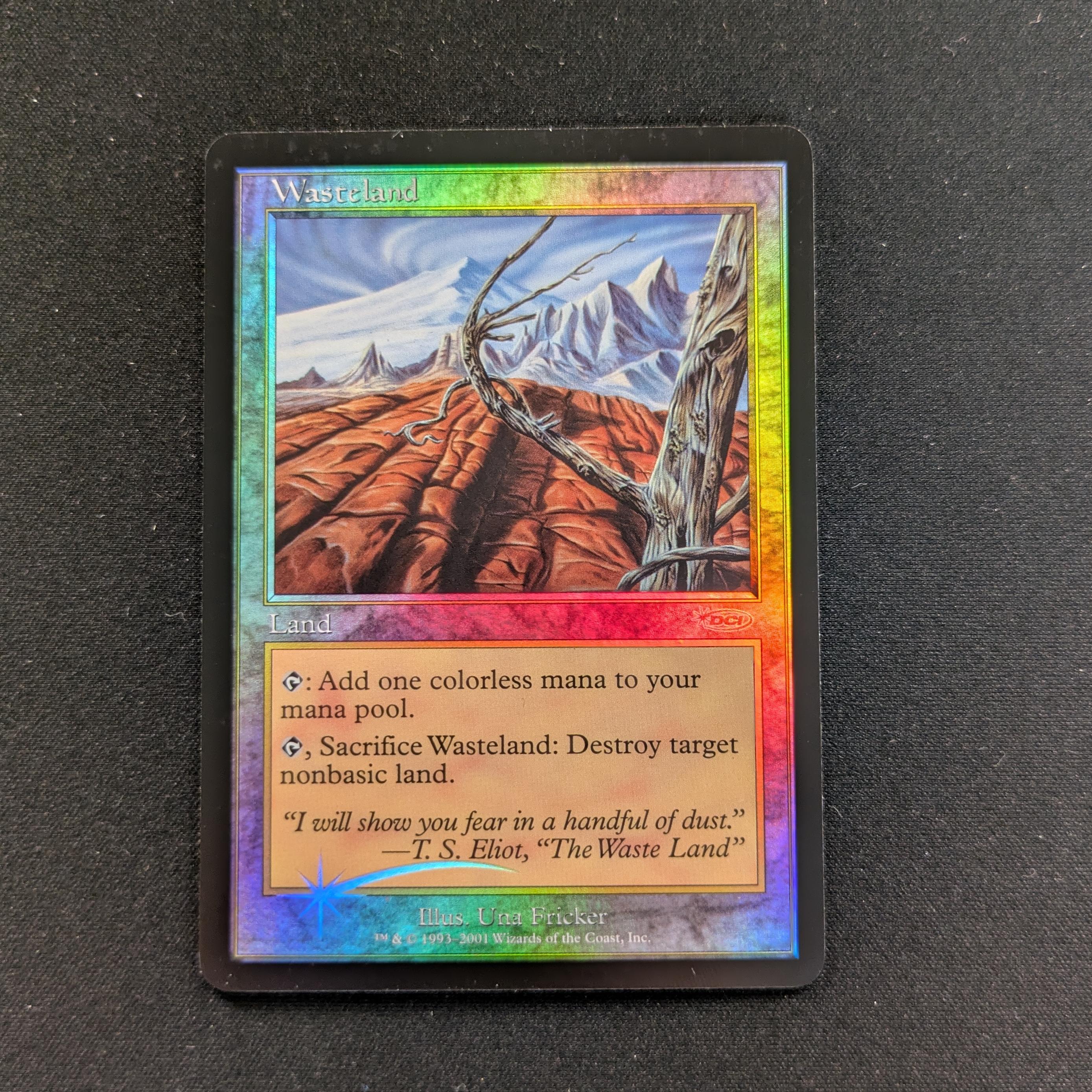 MTG Singles - [FOIL] Wasteland - Player Rewards Promos - EX - 
