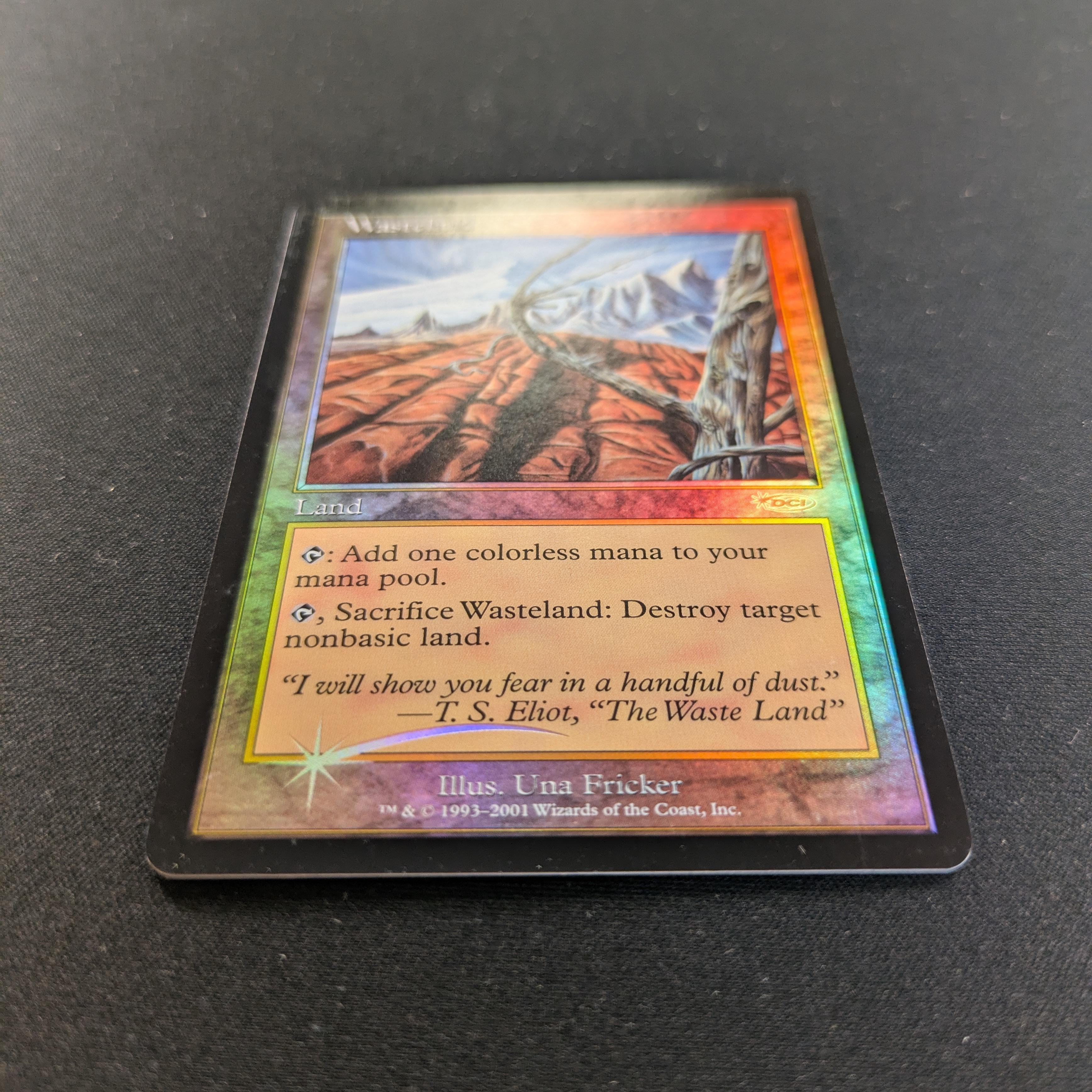 MTG Singles - [FOIL] Wasteland - Player Rewards Promos - EX - 