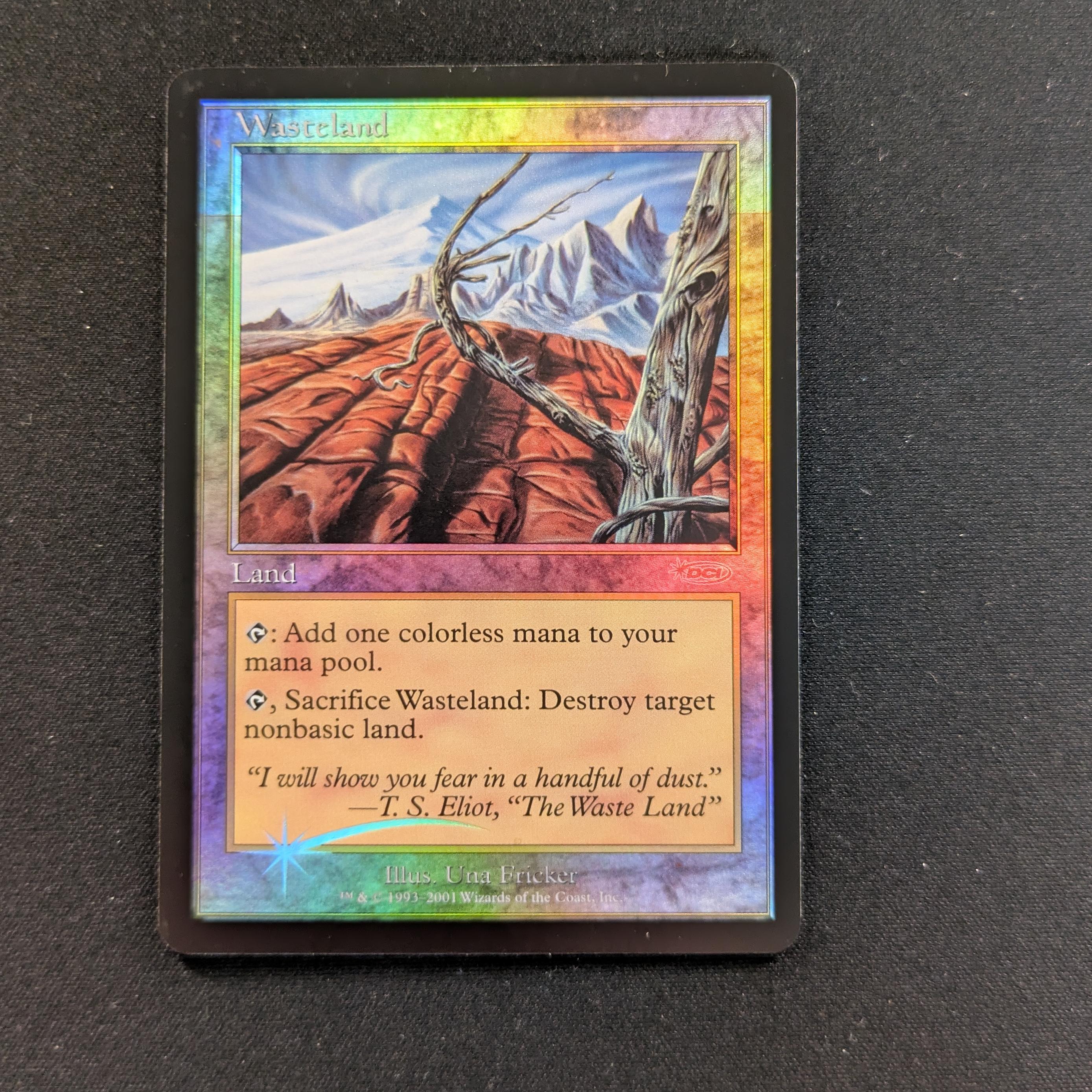 MTG Singles - [FOIL] Wasteland - Player Rewards Promos - EX, ROLLER LINE - 