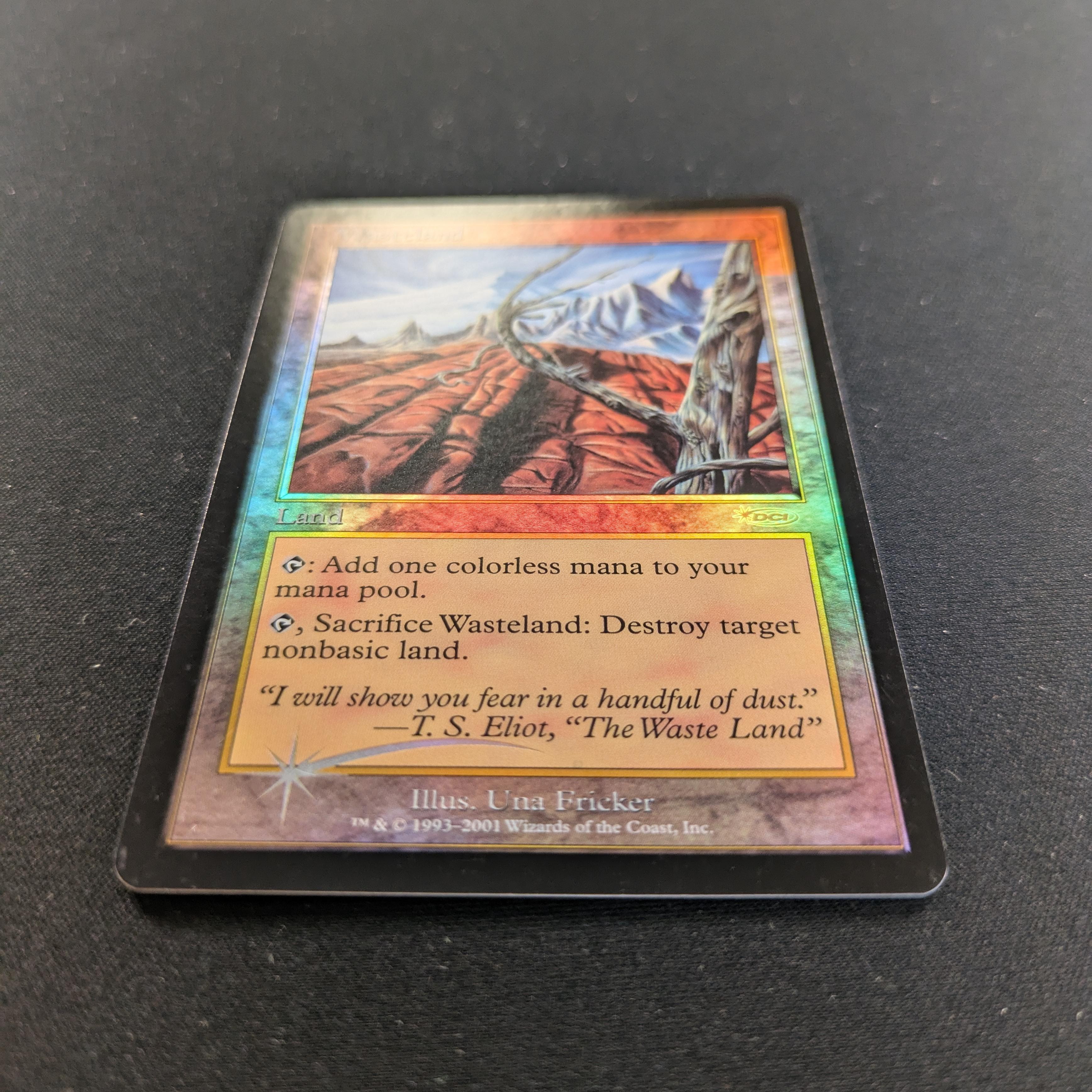 MTG Singles - [FOIL] Wasteland - Player Rewards Promos - EX, ROLLER LINE - 