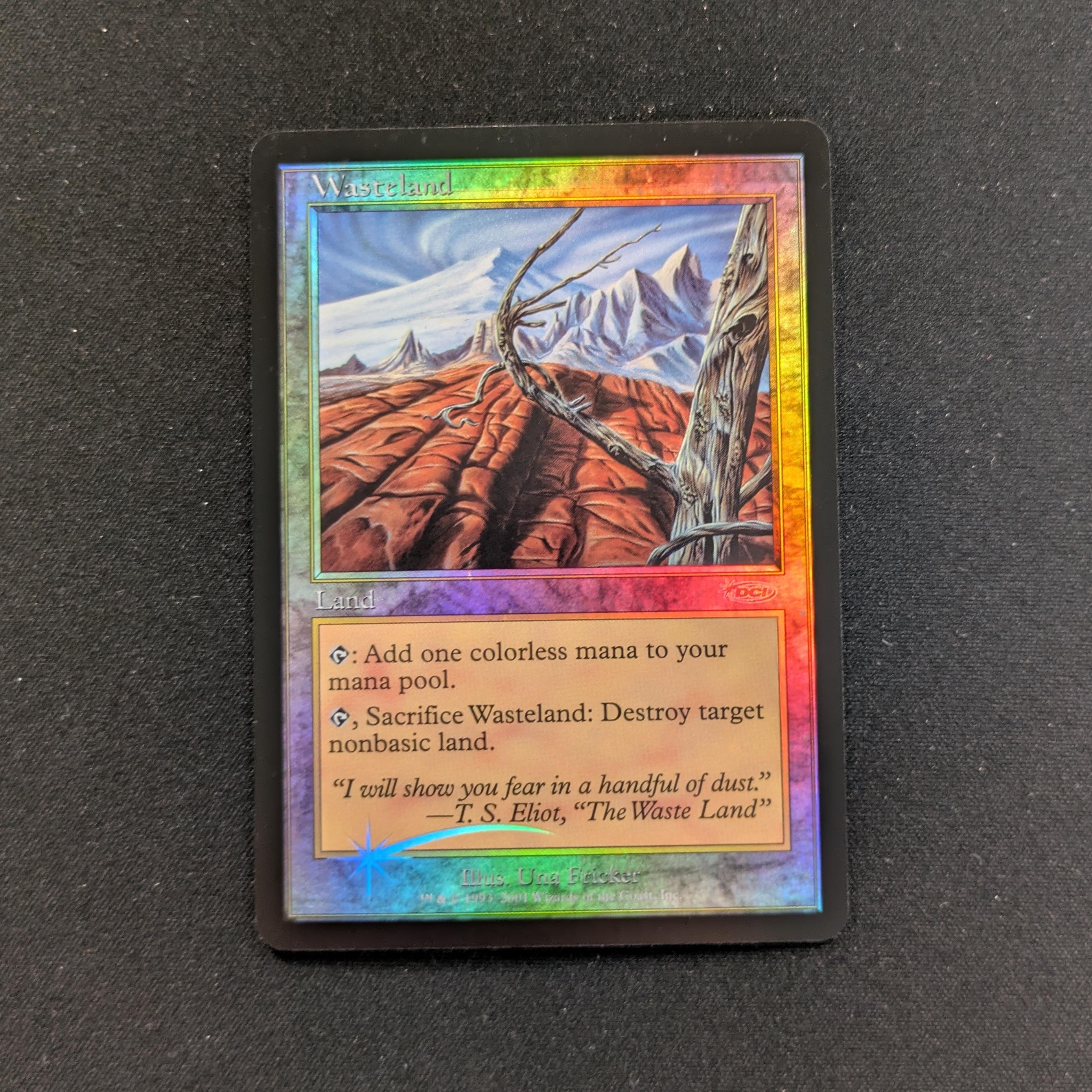 MTG Singles - [FOIL] Wasteland - Player Rewards Promos - EX, ROLLER LINE - 