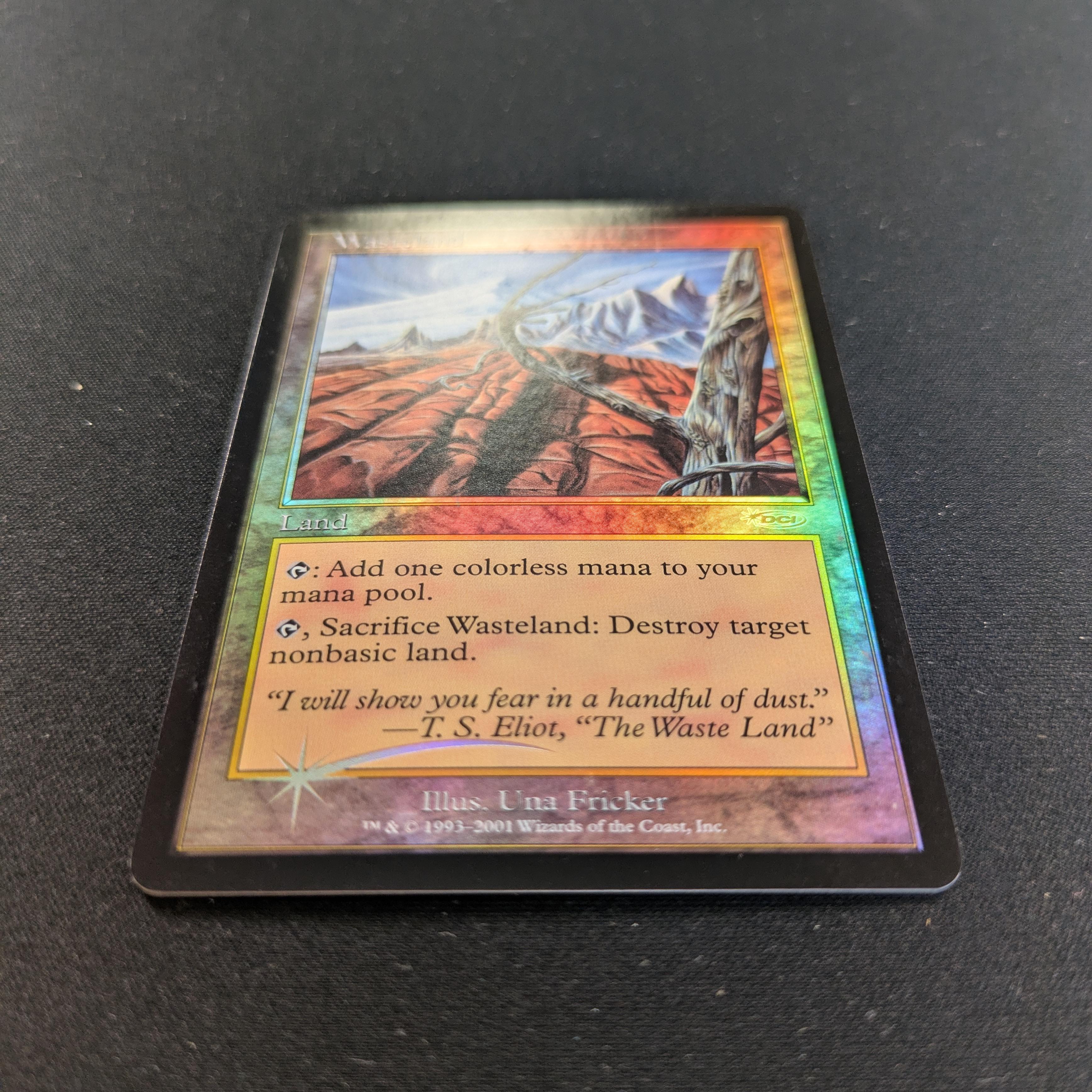 MTG Singles - [FOIL] Wasteland - Player Rewards Promos - EX, ROLLER LINE - 
