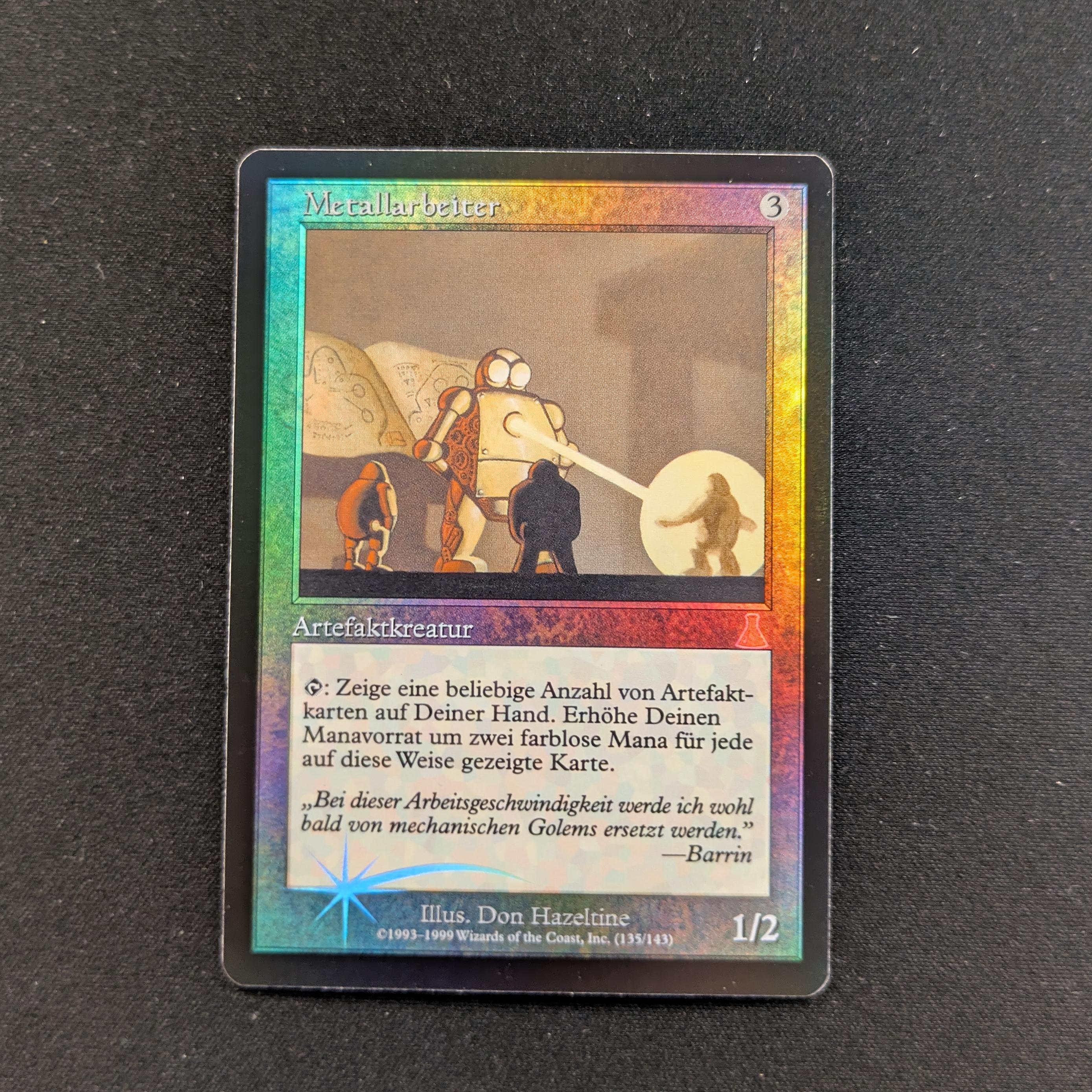 MTG Singles - [FOIL] Metalworker - Urza's Destiny - NM - 