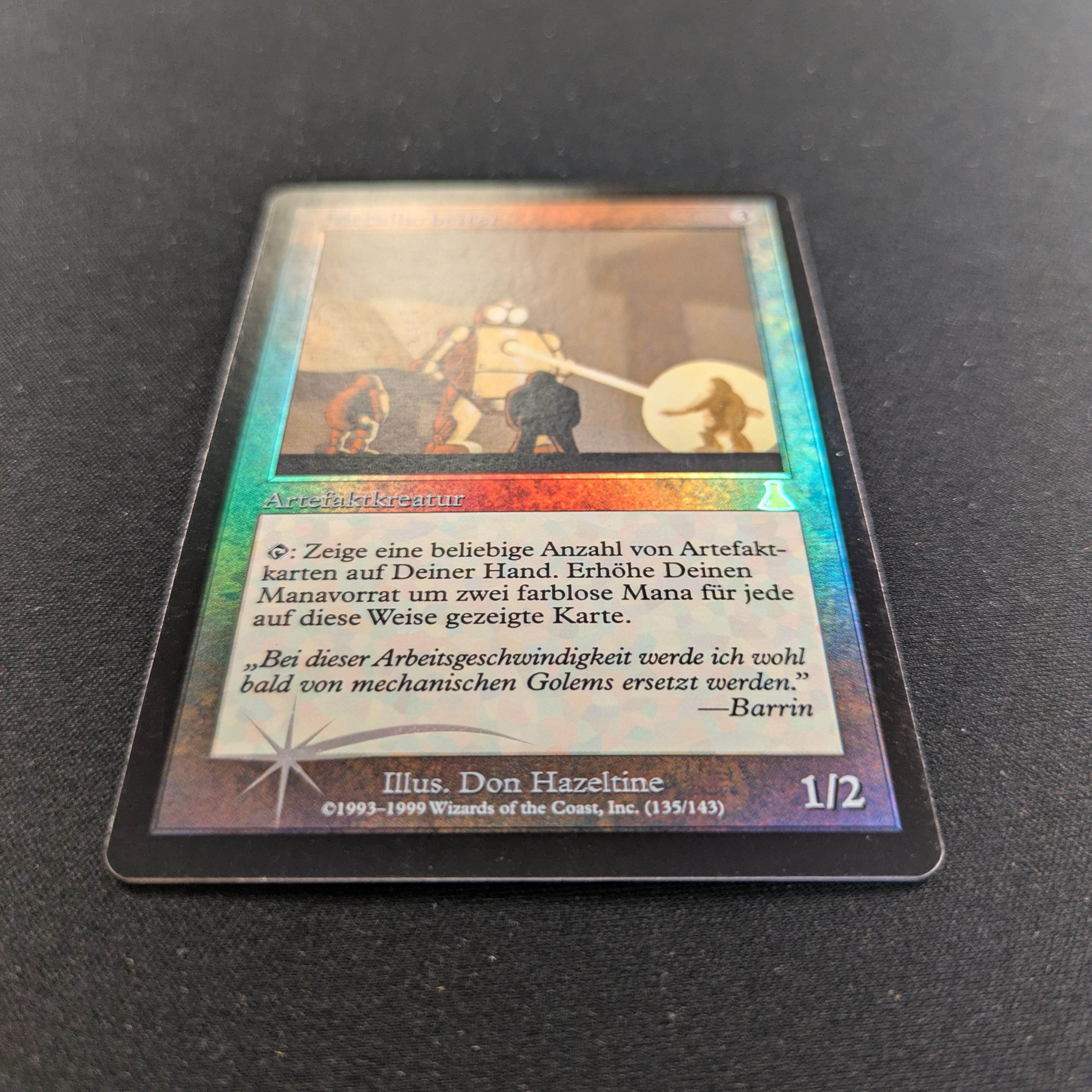 MTG Singles - [FOIL] Metalworker - Urza's Destiny - NM - 