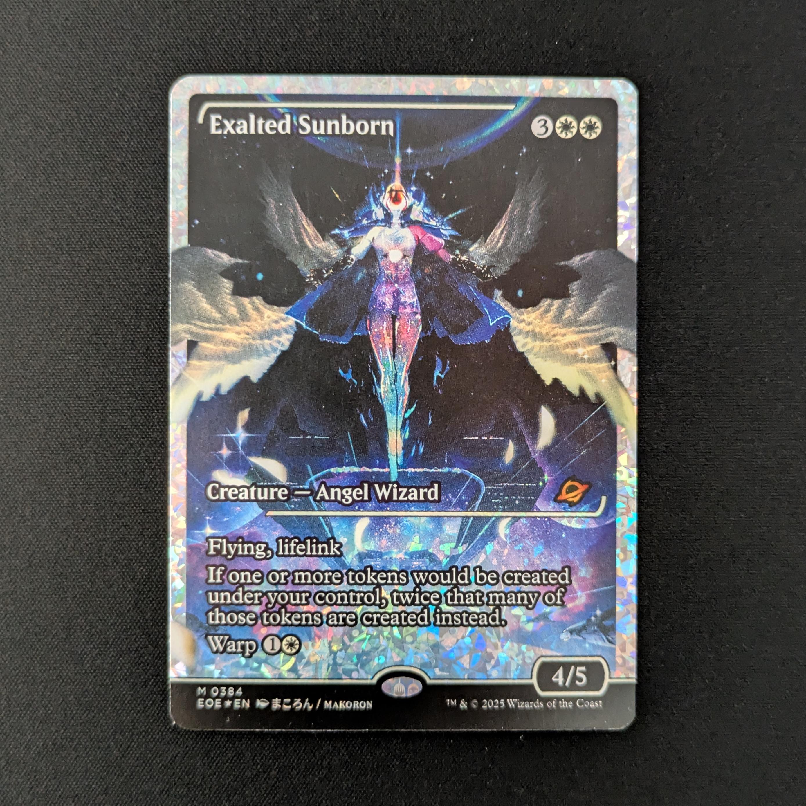 [FOIL] Exalted Sunborn (Fracture Foil) - Edge of Eternities: Extras - NM