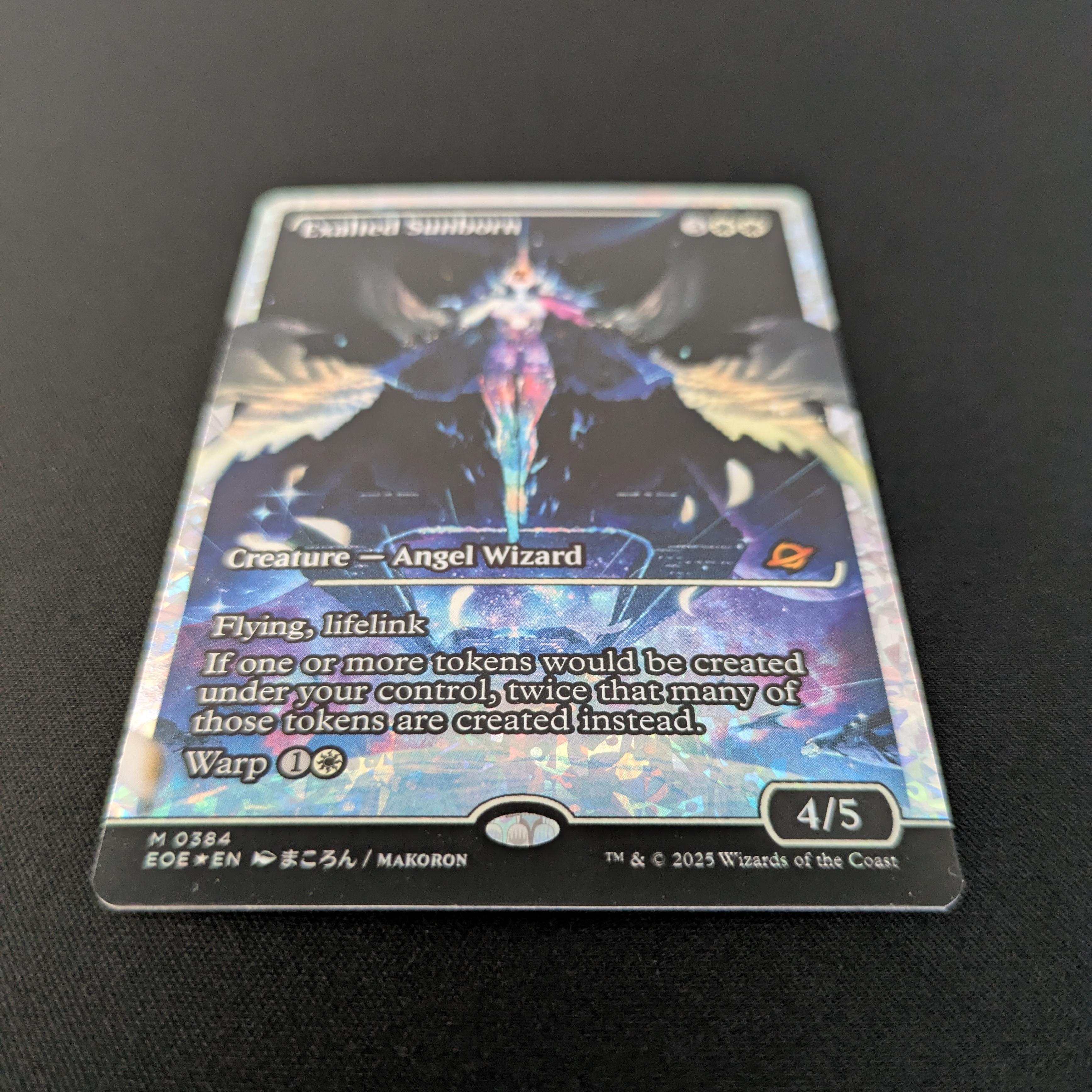 [FOIL] Exalted Sunborn (Fracture Foil) - Edge of Eternities: Extras - NM