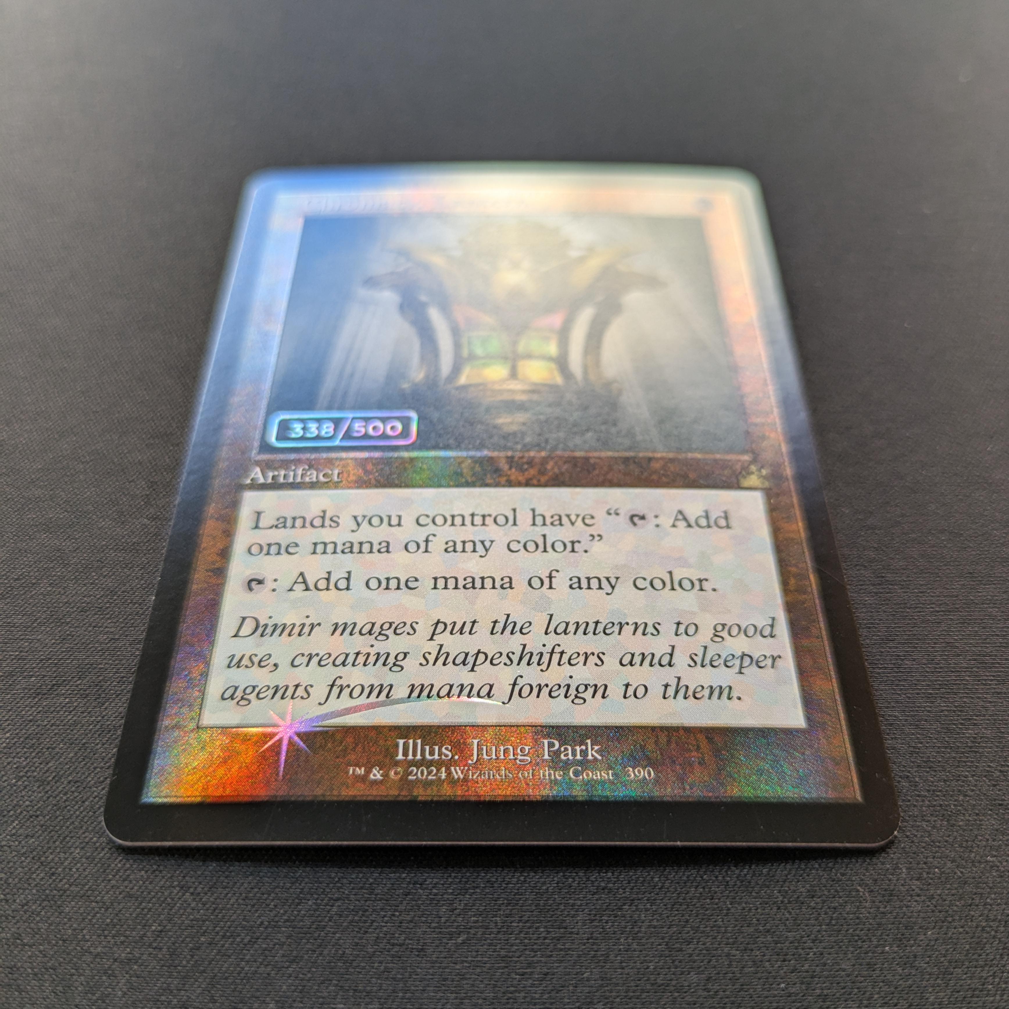 MTG Singles - [FOIL] Chromatic Lantern (Serialized) - Ravnica Remastered: Extras - NM, 338/500 - 