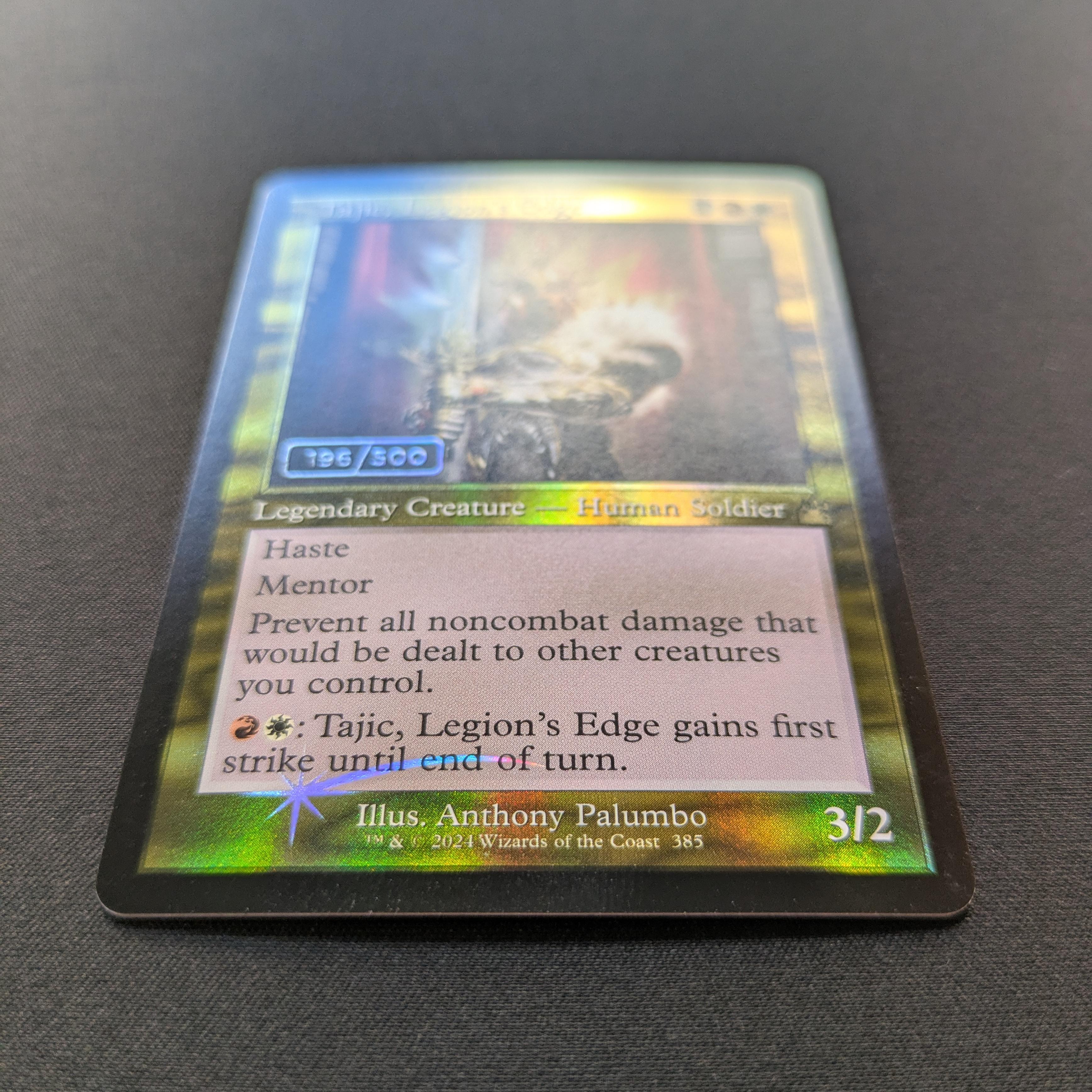 MTG Singles - [FOIL] Tajic, Legion's Edge (Serialized) - Ravnica Remastered: Extras - NM, 196/500 - 