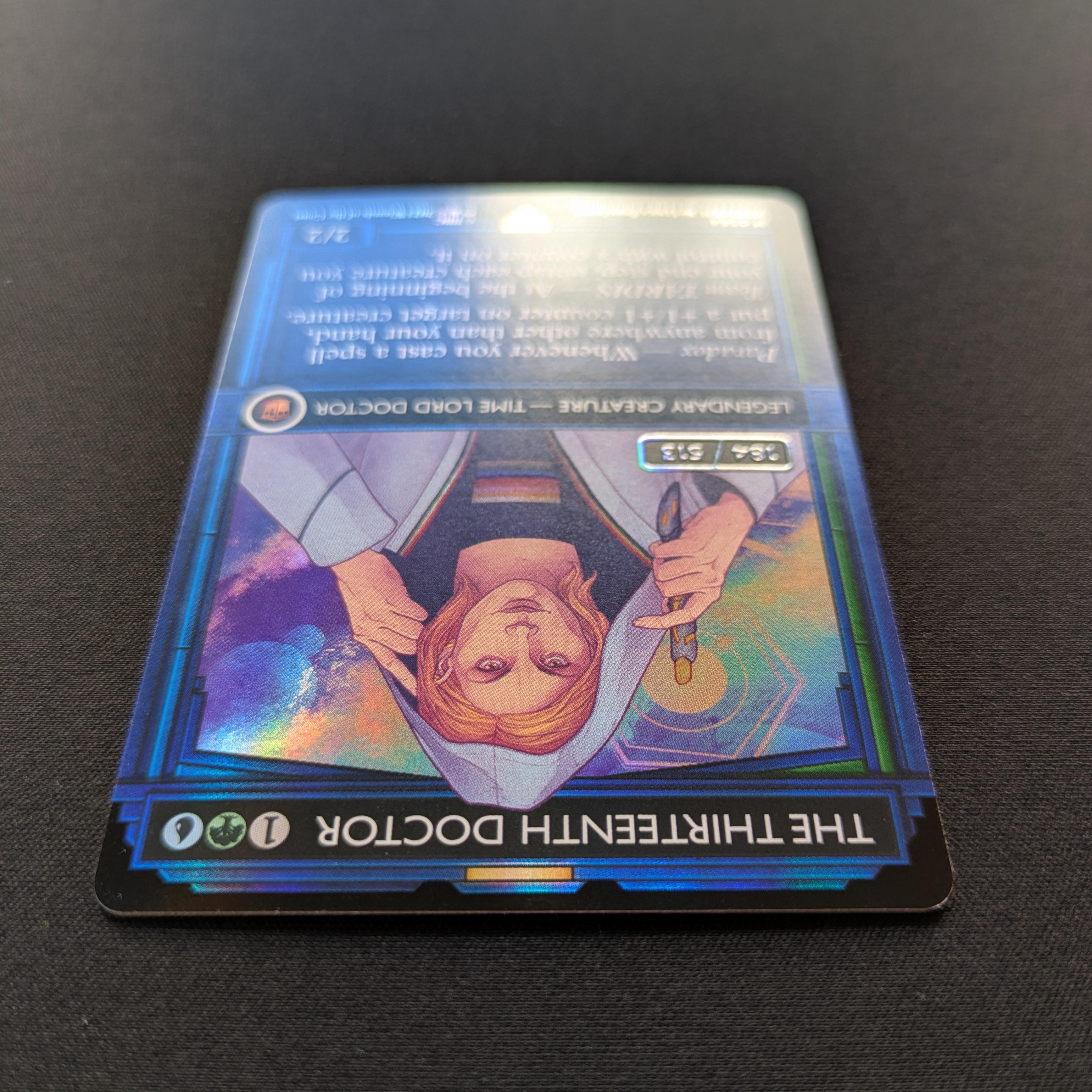 MTG Singles - [FOIL] The Thirteenth Doctor (Serialized) - Universes Beyond: Doctor Who: Extras - NM, 184/513 - 