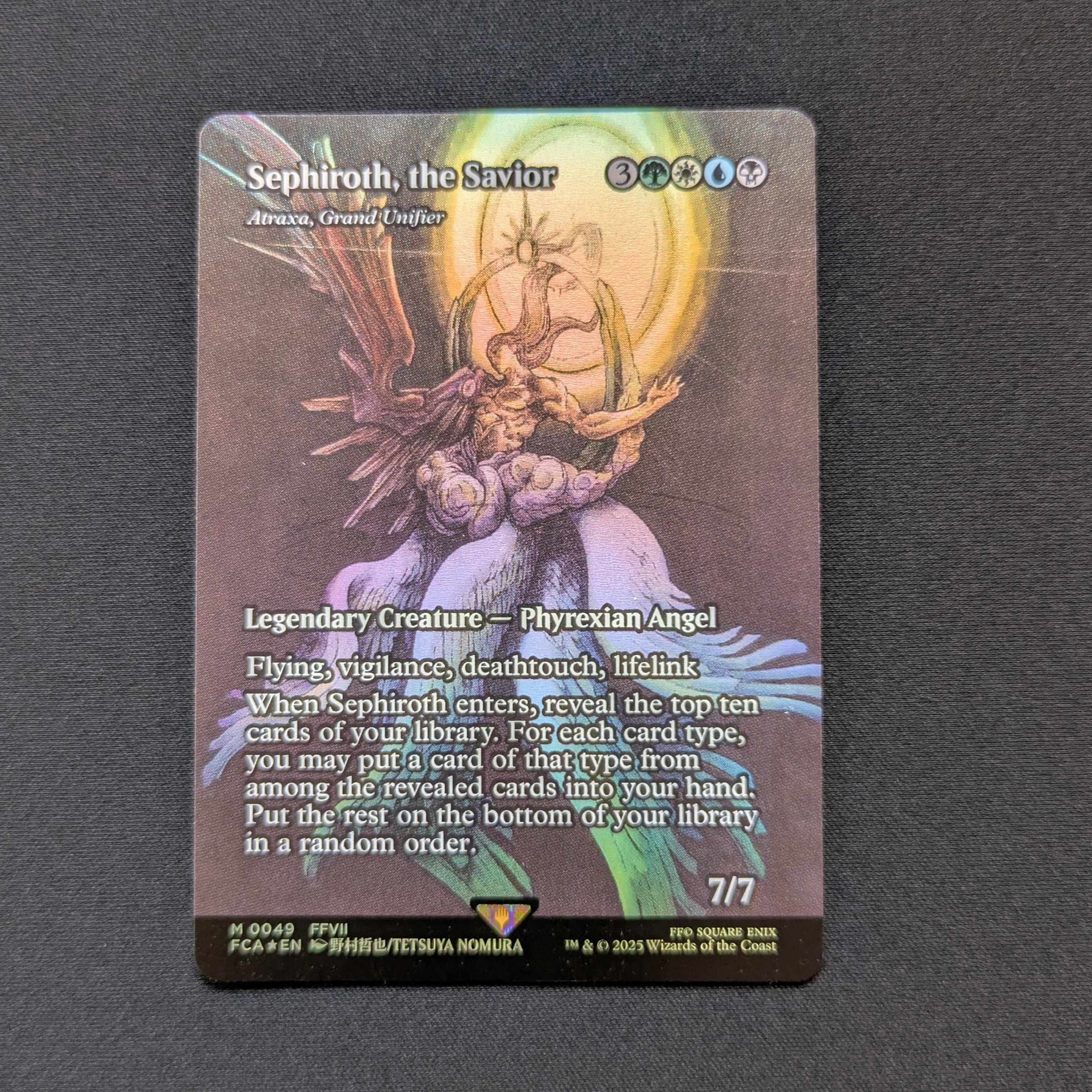 [FOIL] Atraxa, Grand Unifier - Magic: The Gathering - FINAL FANTASY Through the Ages - NM