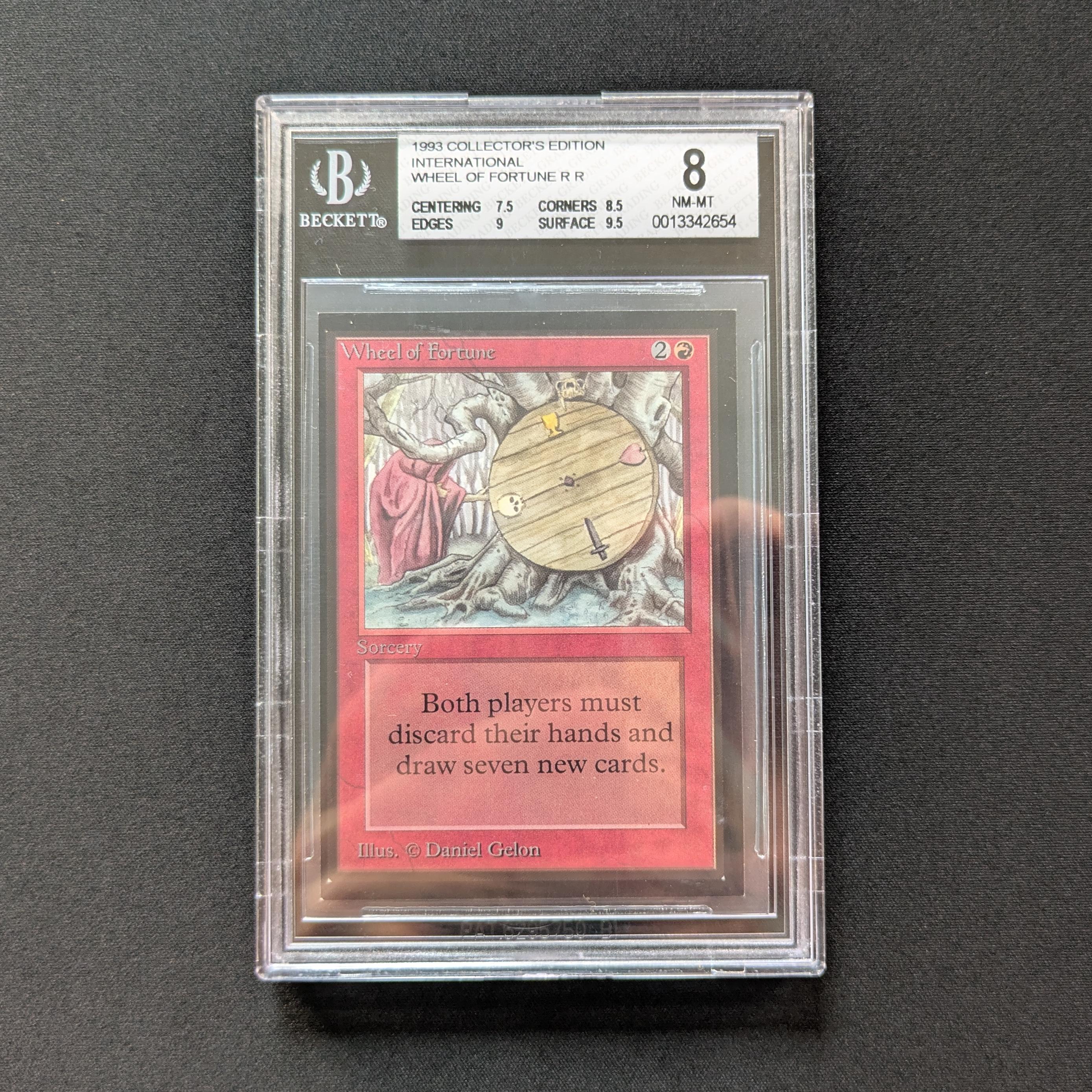 MTG Singles - Wheel of Fortune - Collectors' Edition - BGS 8 - 28481