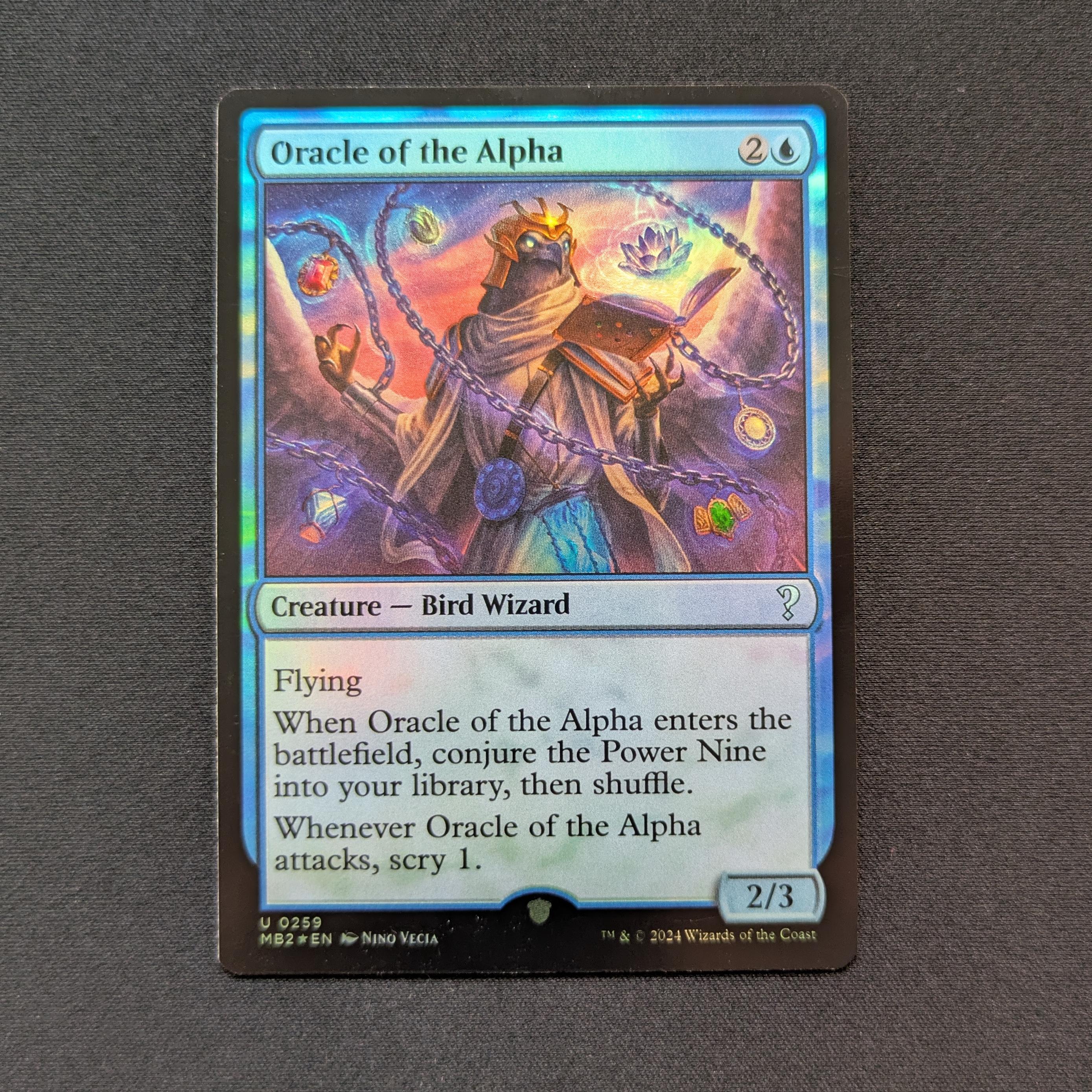 [FOIL] Oracle of the Alpha - Mystery Booster 2 - NM