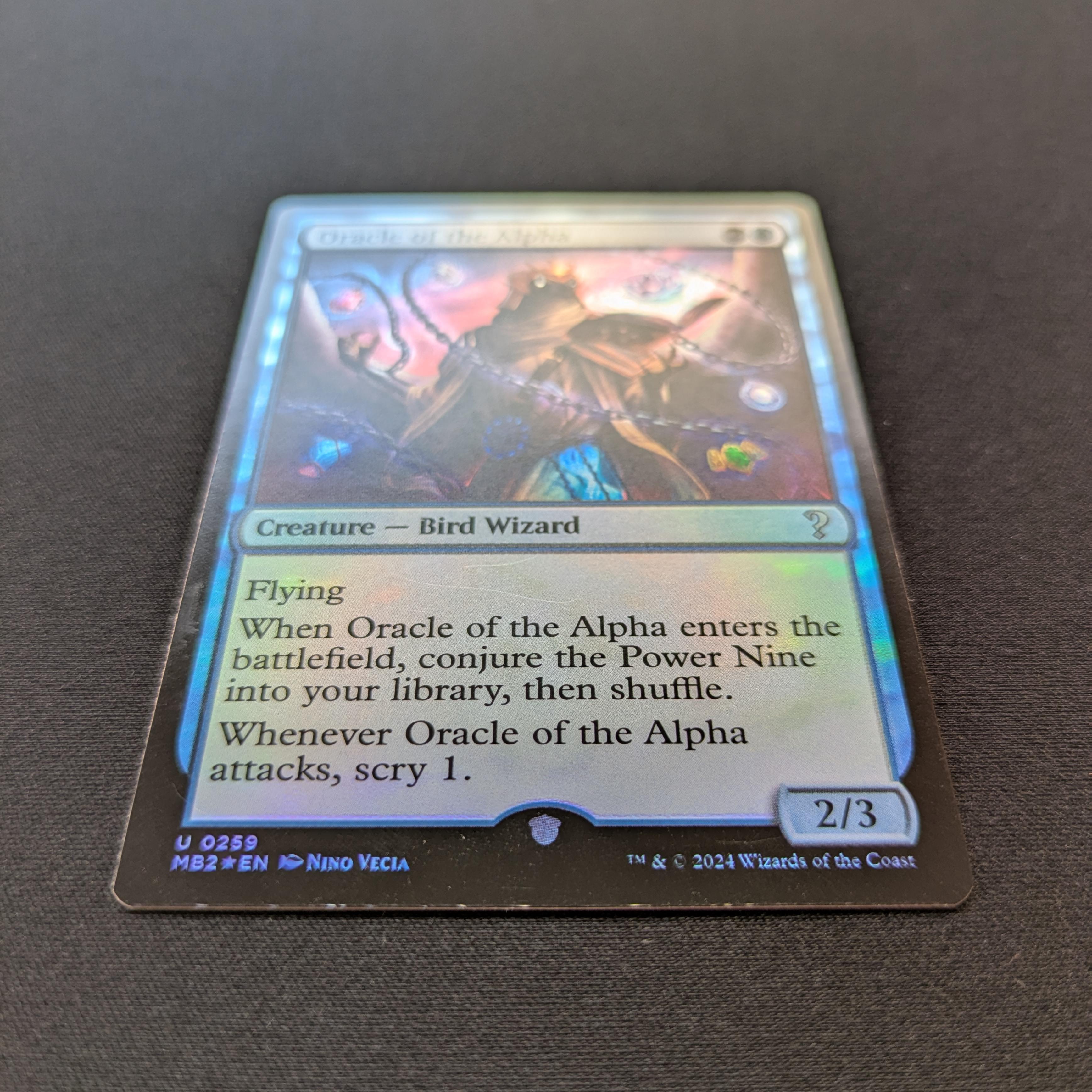 [FOIL] Oracle of the Alpha - Mystery Booster 2 - NM