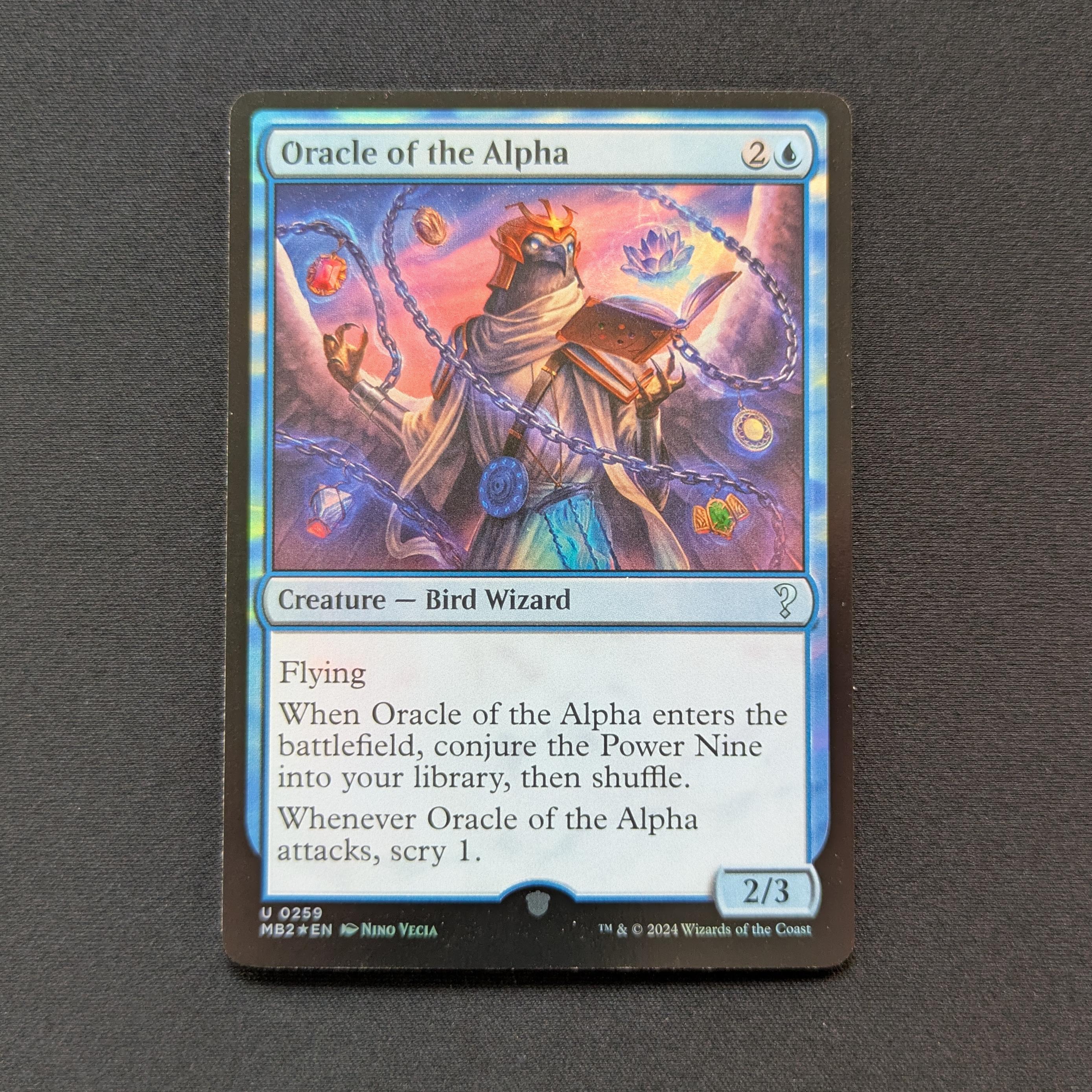 [FOIL] Oracle of the Alpha - Mystery Booster 2 - NM
