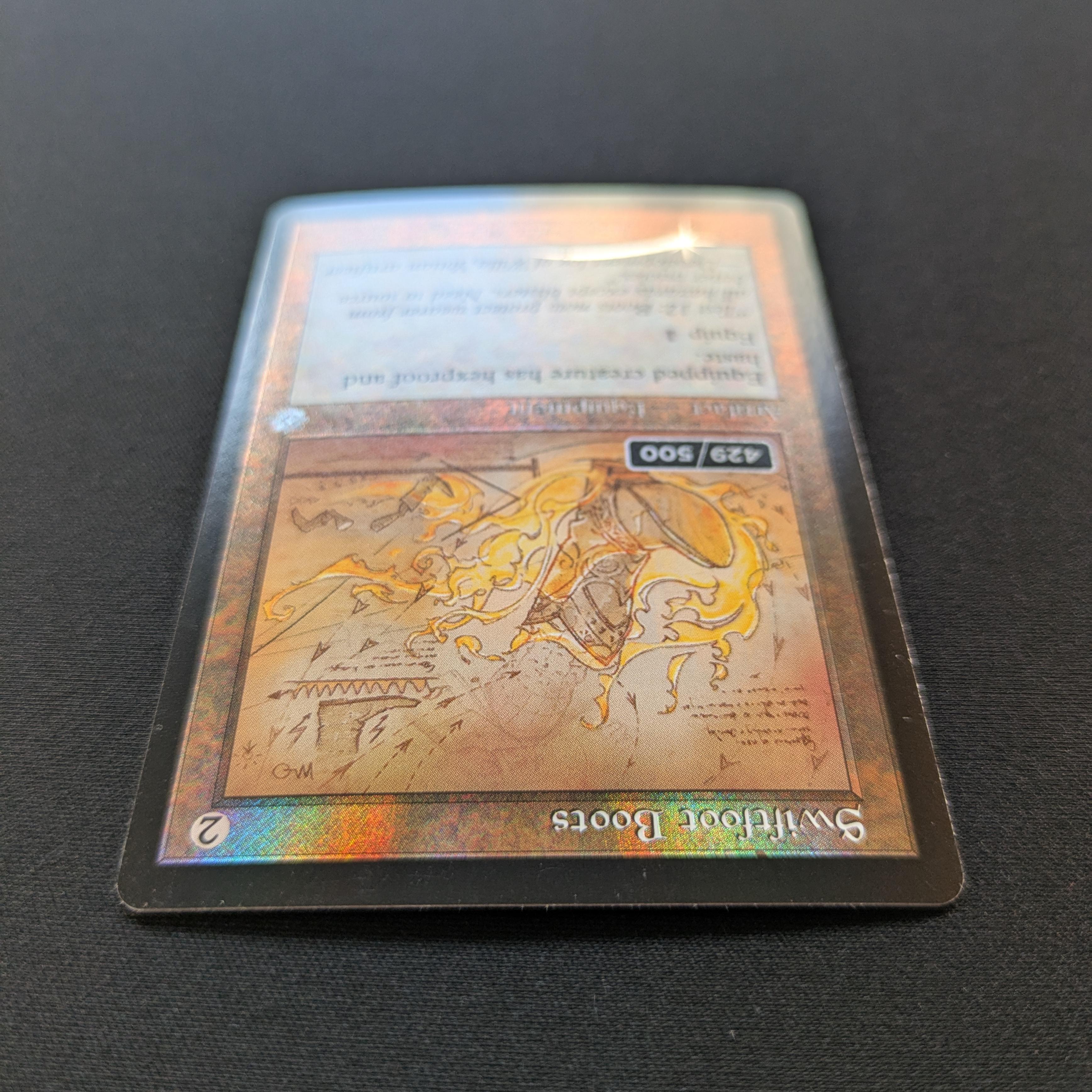 [FOIL] Swiftfoot Boots (Serialized) - Retro Frame Artifacts - NM, 429/500