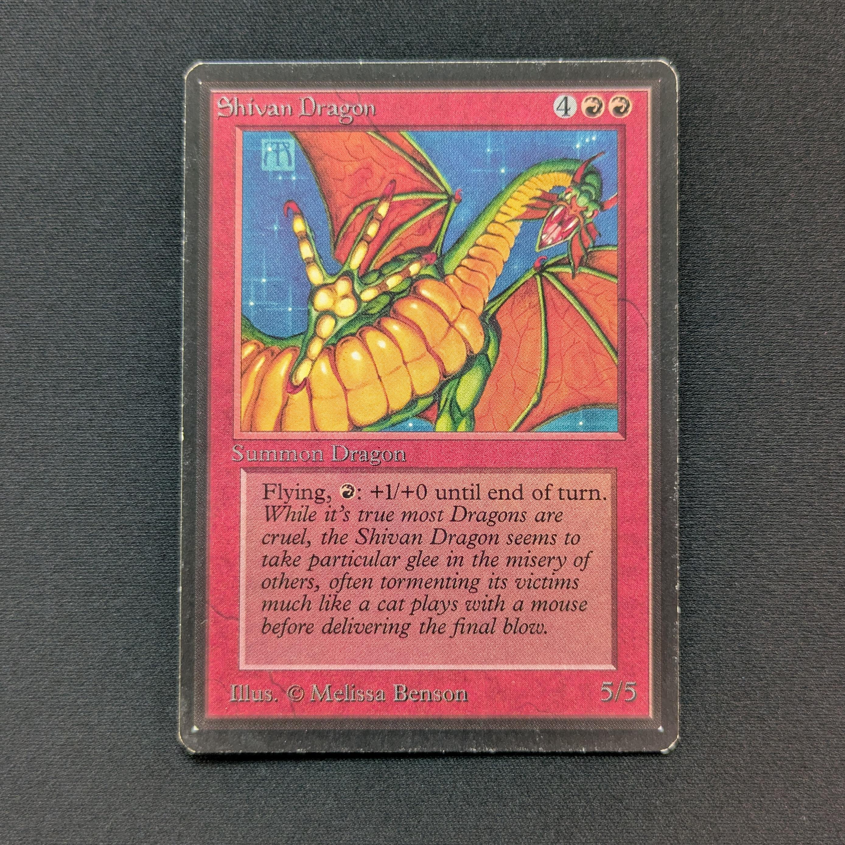 MTG Singles - Shivan Dragon - Beta - GD - 28521