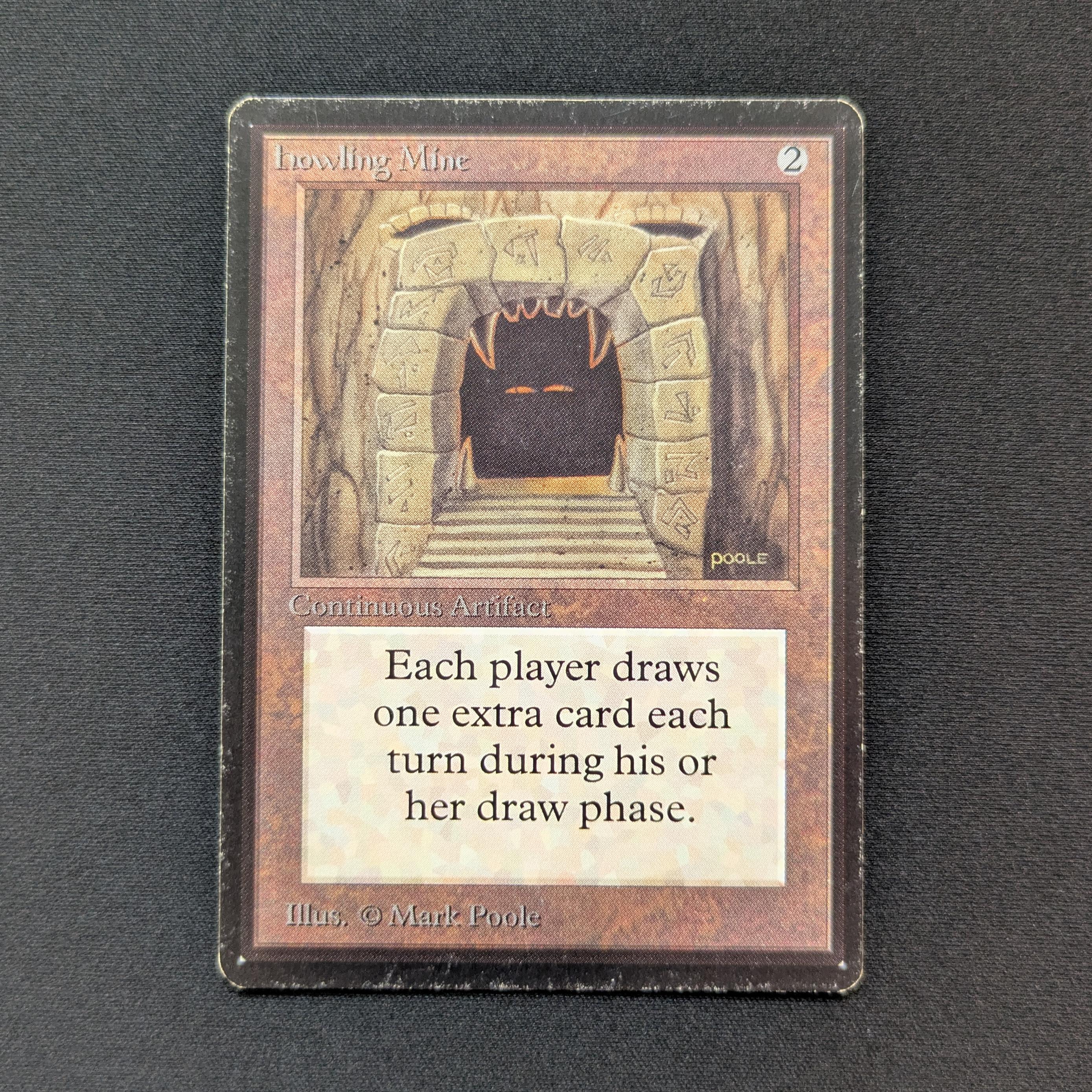 MTG Singles - Howling Mine - Beta - LP - 28523