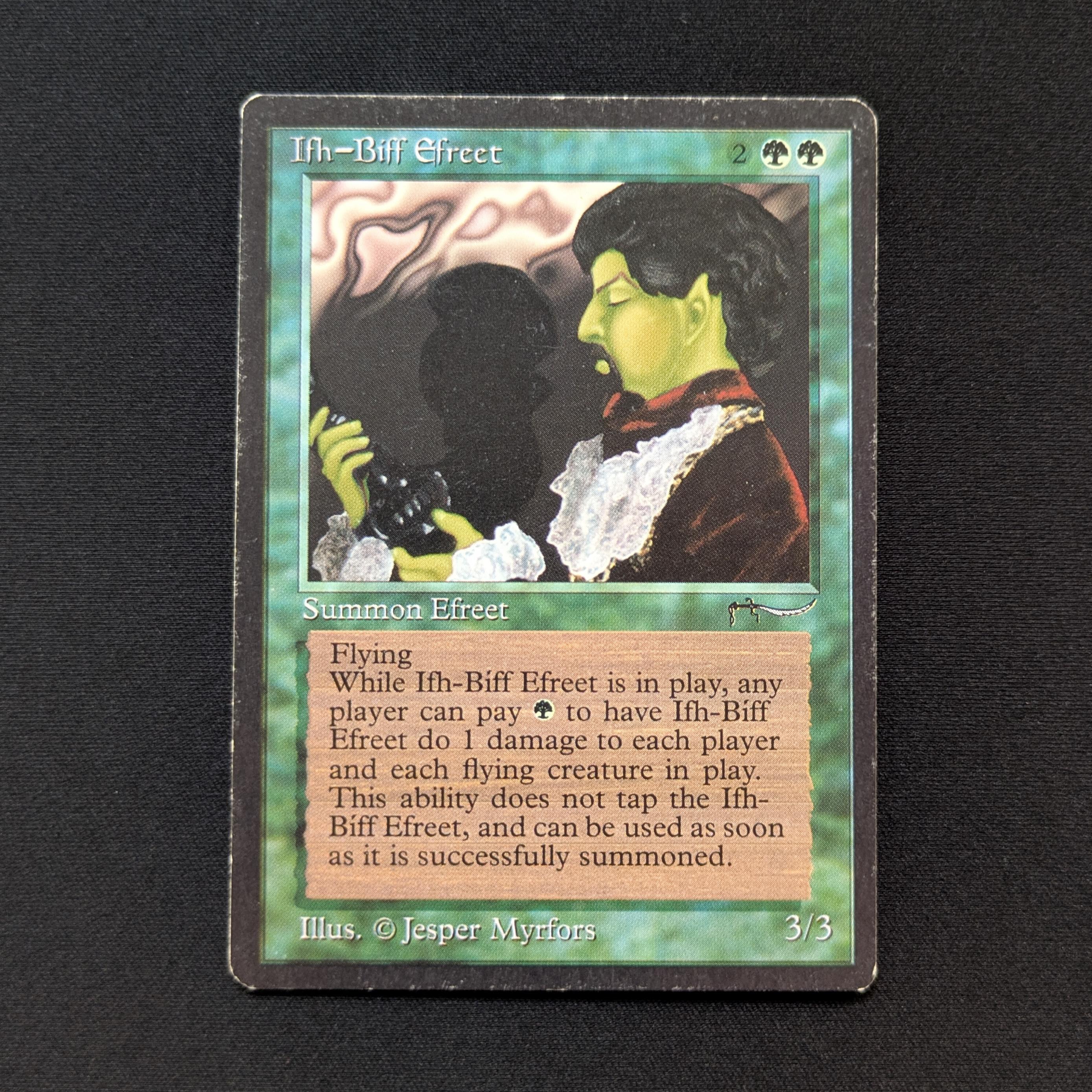 MTG Singles - Ifh-Biff Efreet - Arabian Nights - LP - 28530