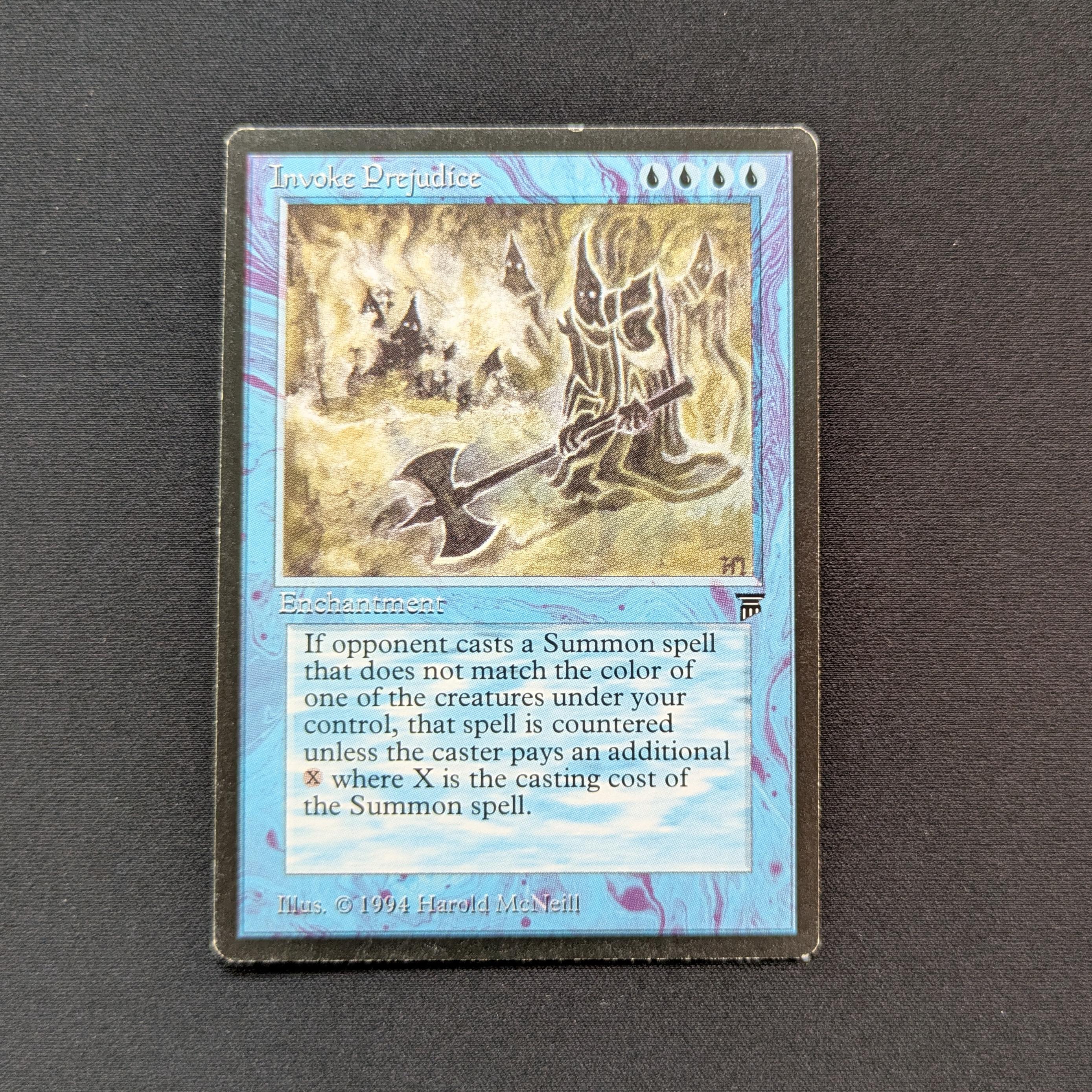 MTG Singles - Invoke Prejudice - Legends - EX - 28543